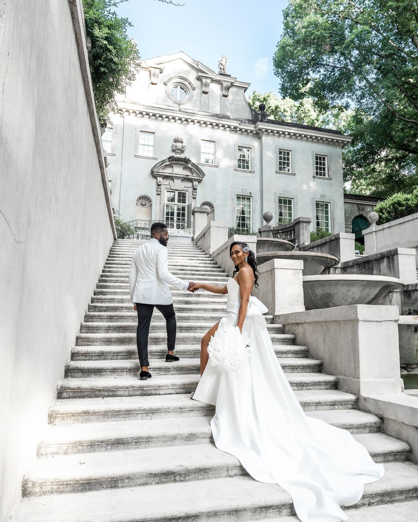 Congratulations to Mr. @stewyorkcity &amp; Mrs. @daudreycash Cornelius! 
Both of your wedding days were absolutely breathtaking. We&rsquo;re excited to share the entire story of this beautiful couple. Stay tuned!
. 
.
.
.
Photographer: @lajoyphotogra