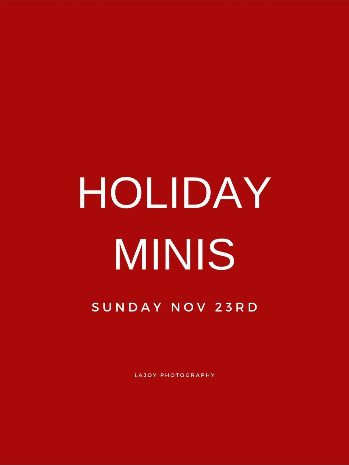 We are less than 2 weeks away from our annual Christmas Mini Sessions. LINK IN BIO! 

Make sure you book your space as soon as possible. Space is limited. 3 spaces remaining. Atlanta GA.
DM me to find out more about the space. 

Photographer: @lajoyp