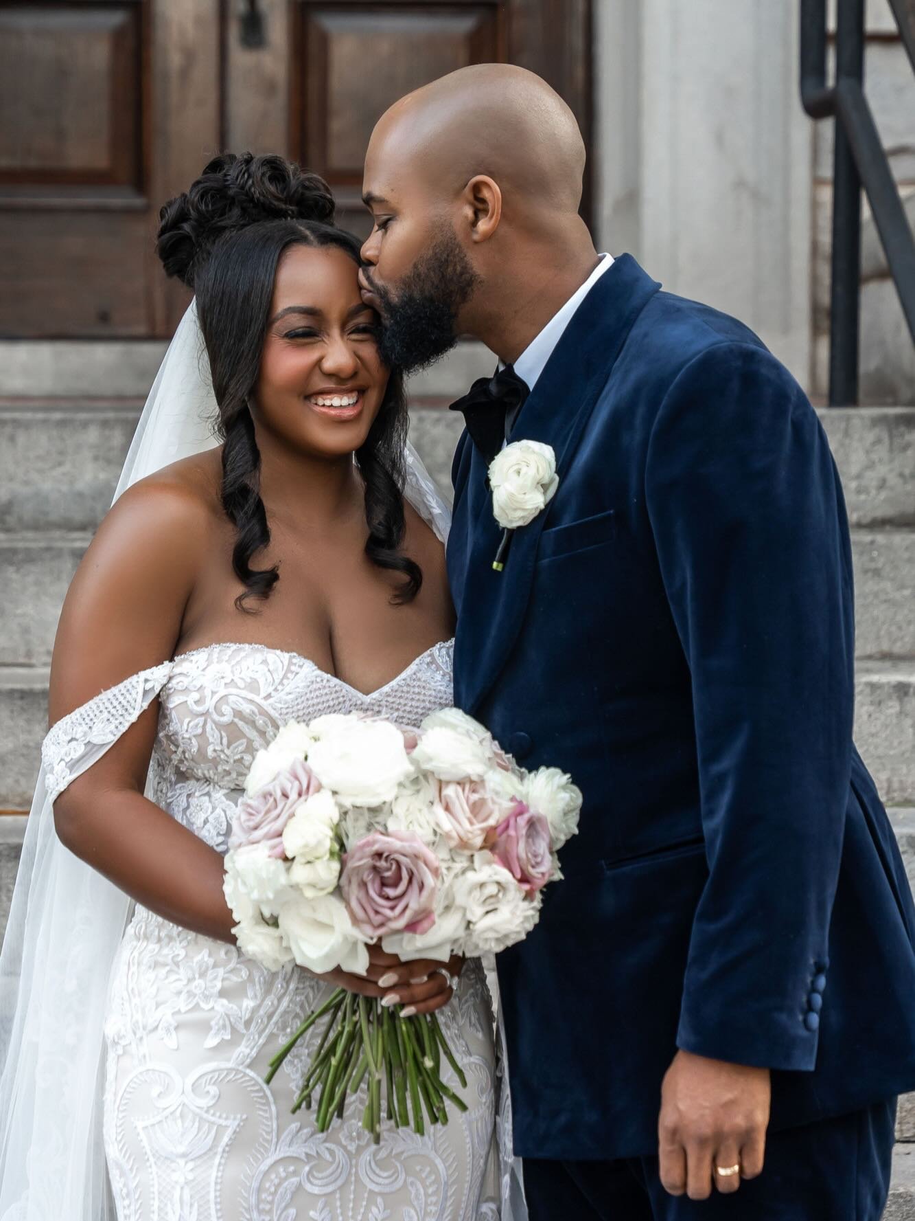 A man who find a wife finds a good thing. He found him a good thing y&rsquo;all! The beauty this woman has on the inside and clearly the outside is breathtaking. I pray that these two are surrounded with peace love, riches and a lifetime of happiness