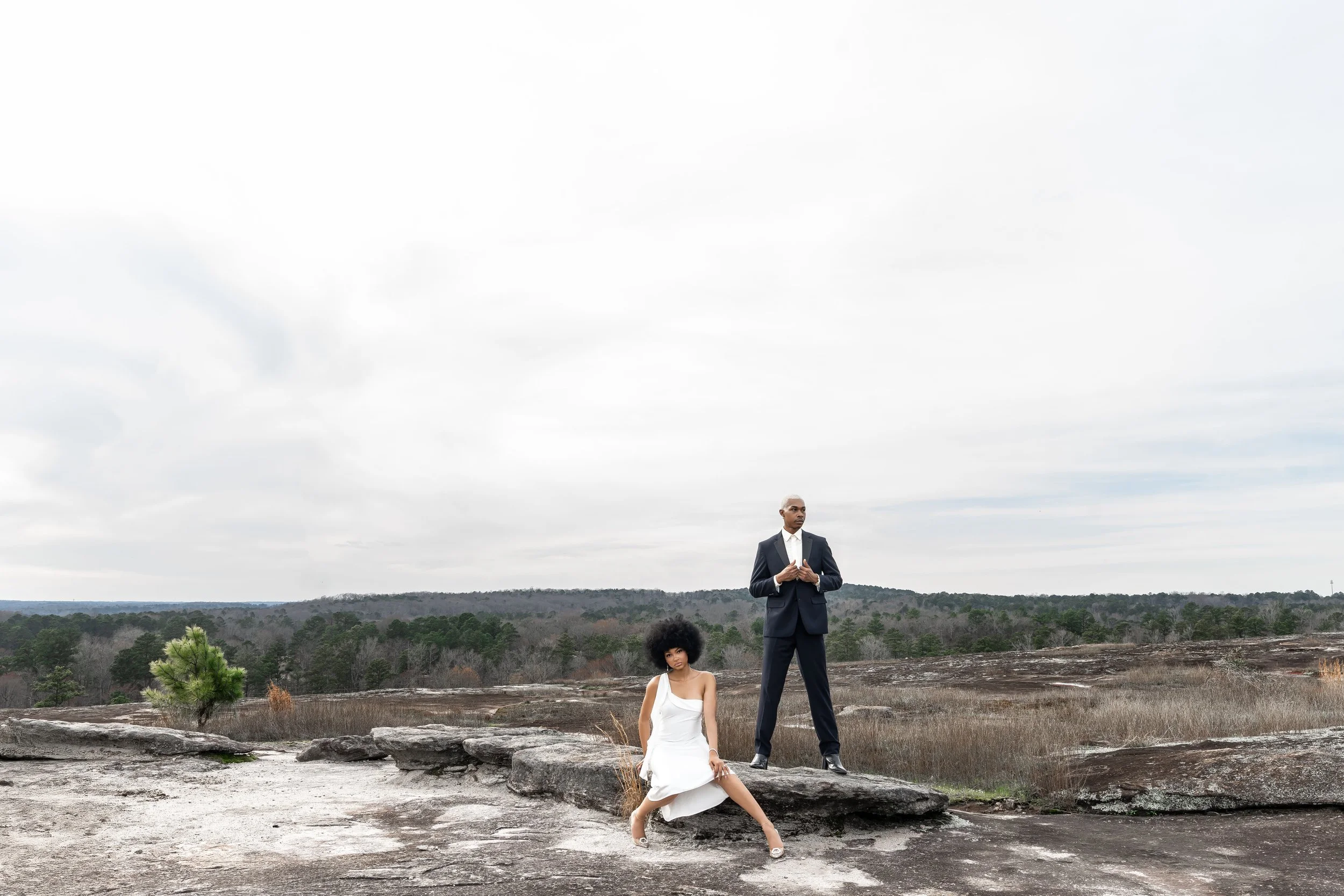 Arabia Mountain Engagement Shoot