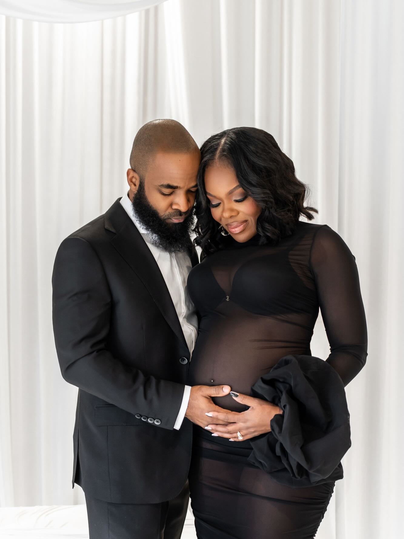 Maternity sessions are always special because a couple is bringing a new life into this world and being able to celebrate that is just amazing! 
At each session it&rsquo;s always nice when my clients say a little prayer for baby and mommy through thi