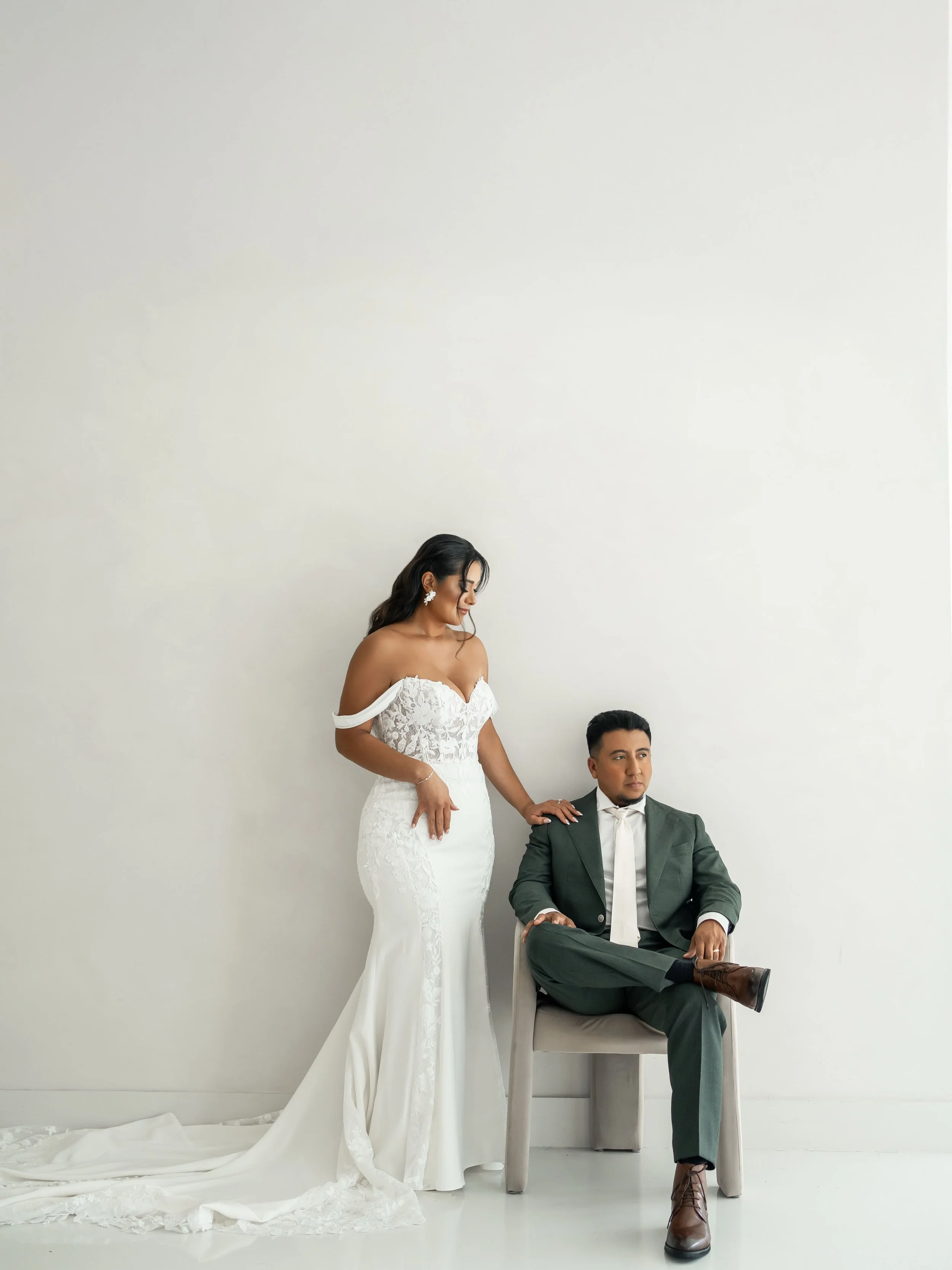 Congratulation Ivette @ivettebval &amp; @victorguillen48 
Wishing you a lifetime of happiness. 

Photographer: @lajoyphotographyllc 
Studio: @novastudio.co