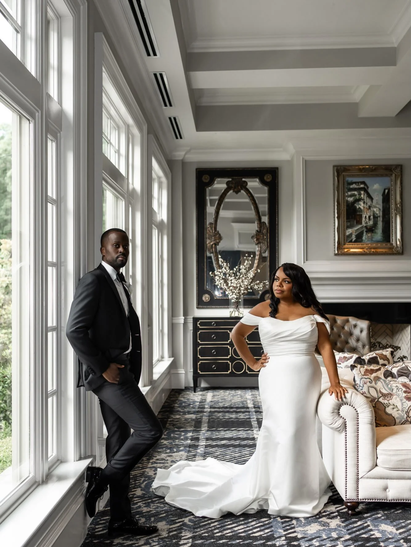 Congratulation to 10 years together. 10 years of love, comfort and building with one another. 

Bride: @laury_fouche 
Groom: Niel
Photographer : @lajoyphotographyllc 
Venue: @governorstowneclubweddings 
MUA:  @fabelle.mua 
Florals: @septembertreerent