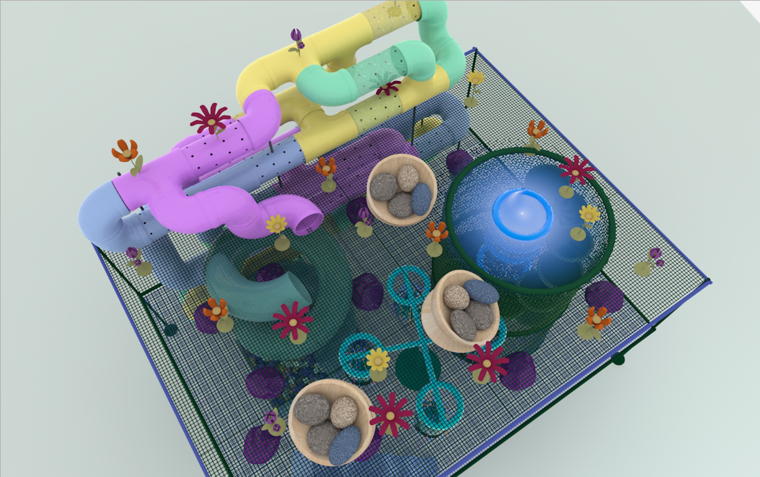 Isometric Birdseye View