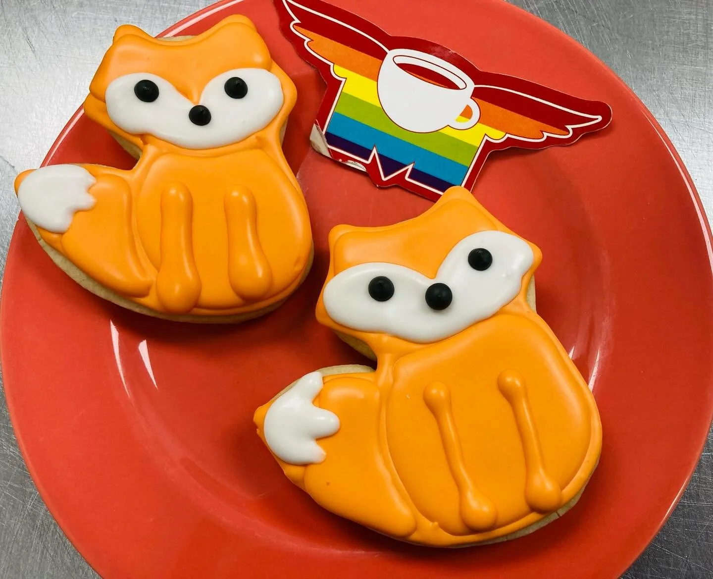 Keeping it foxy on Sugar Cookie Friday! #flyingmboise #flyingm #downtownboise