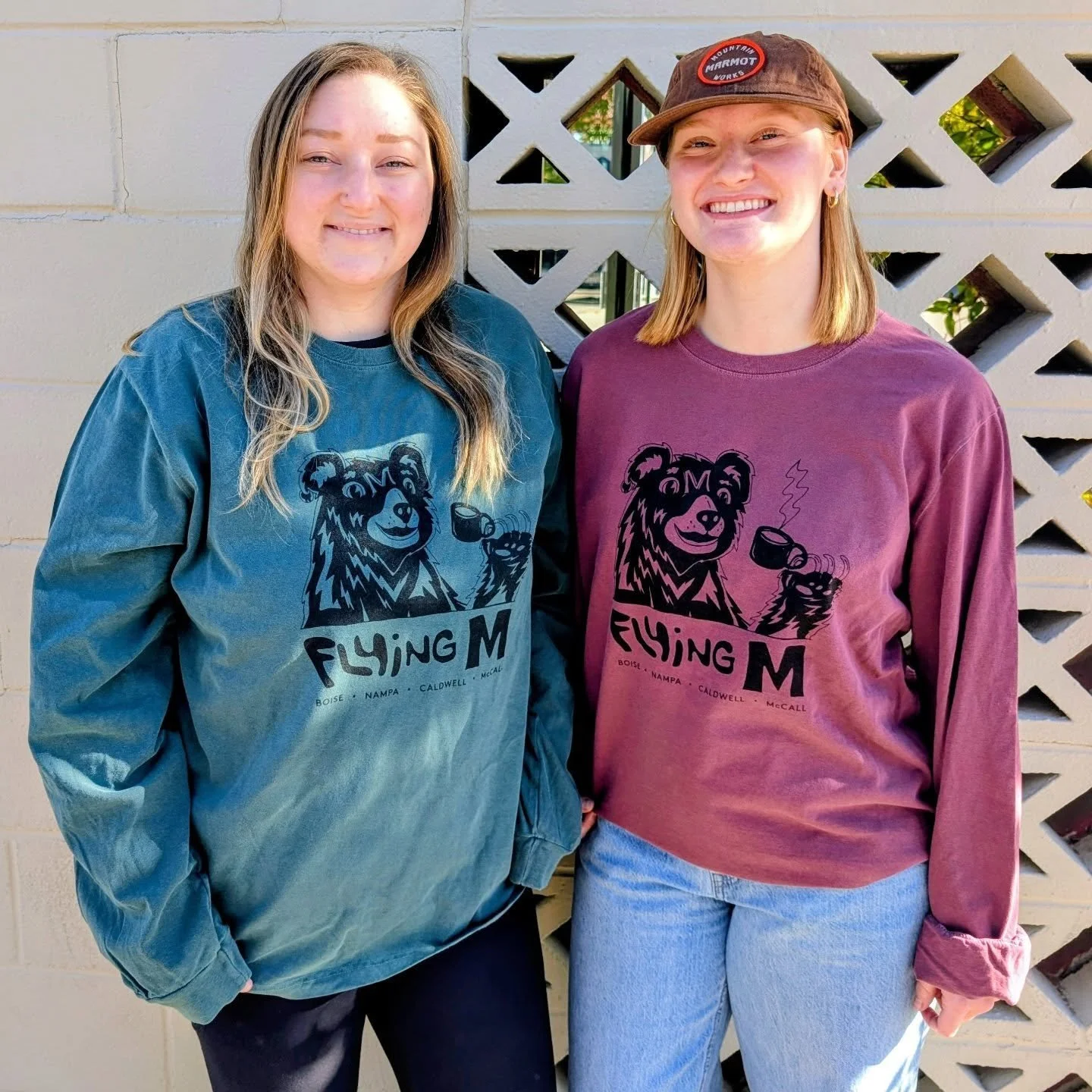 New shirt drop! By local artist:
 @lukedesrosiersdesign
These are gonna fly, so don't hibernate on them 🤪 #flyingm #teddybear #localartists #locallyroasted