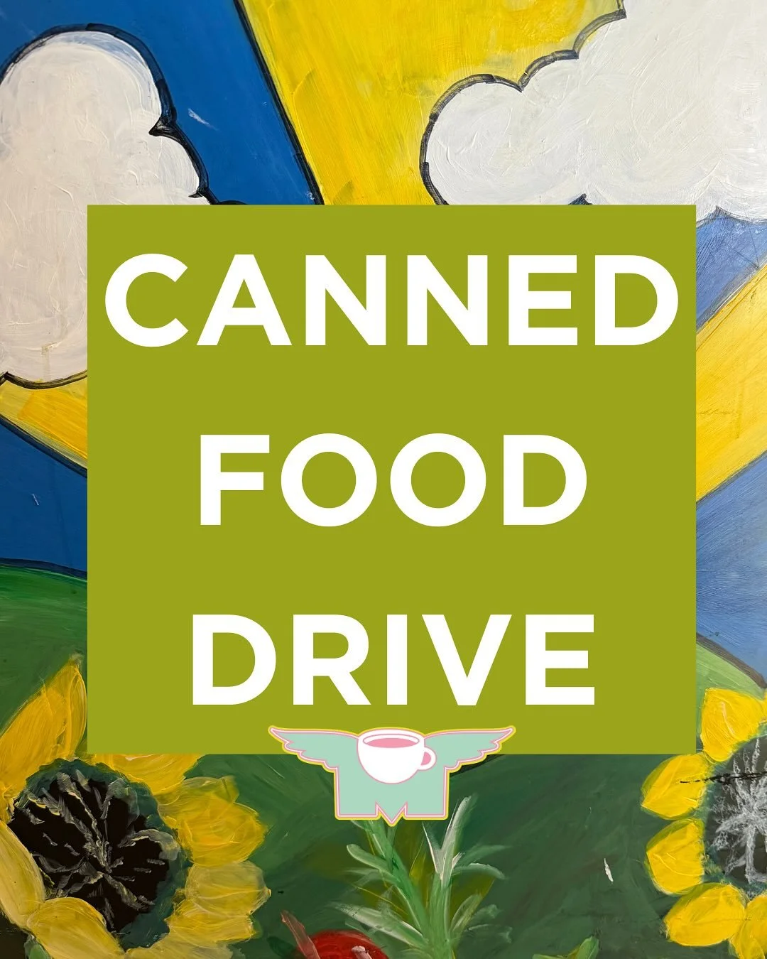 We&rsquo;re hosting a food drive for the community fridge! We&rsquo;ll be collecting non-perishables, prepared lunches, or fresh food. &amp; Starting today, with any contribution to the fridge, you get $1 off your drink! 

Let&rsquo;s fill this fridg