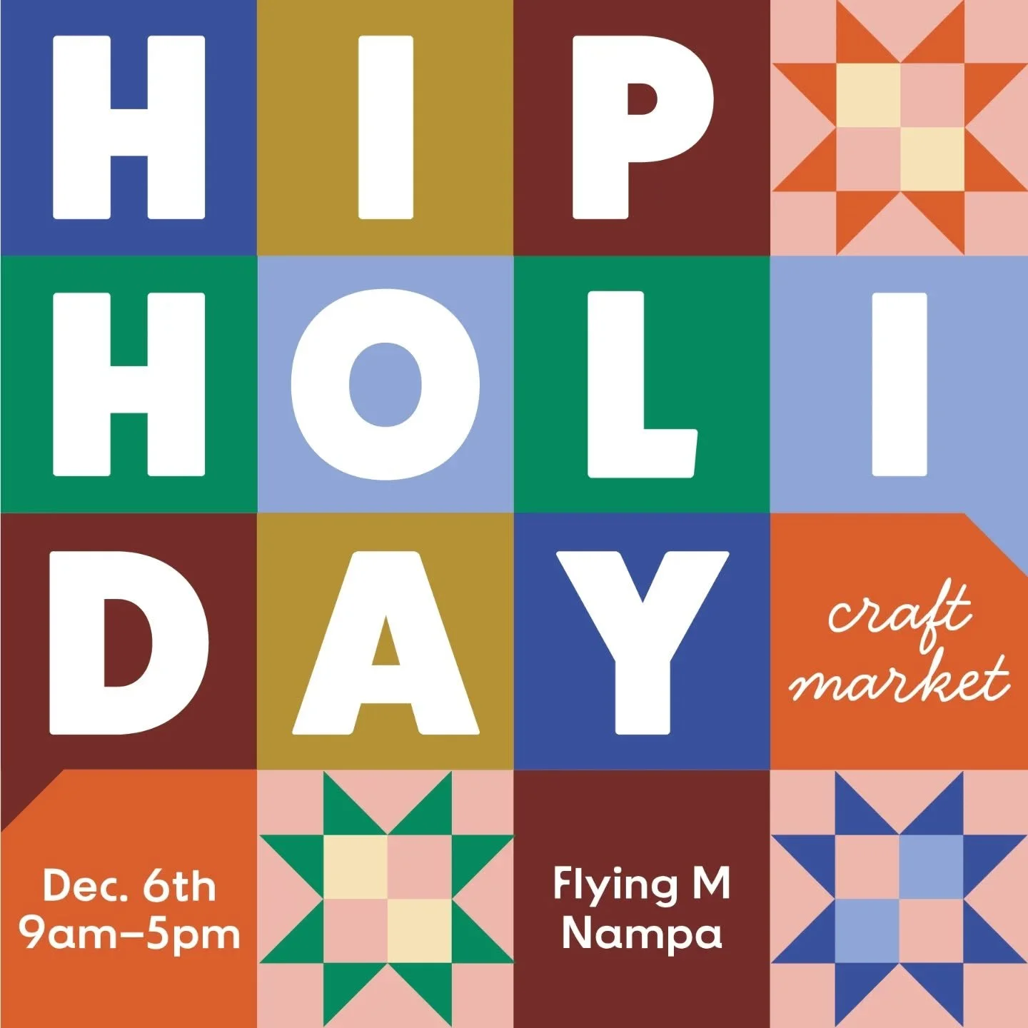 ✨✨Our 19th Annual Hip Holiday Craft Market is Saturday, Dec. 6th✨✨
✨Local~ handmade~ ethereal~adorable~etc.: 39 makers and artists come together at the Garage for a magical gift shop promenade✨ 
🎀 Check out our website for the full Maker showcase 🎀