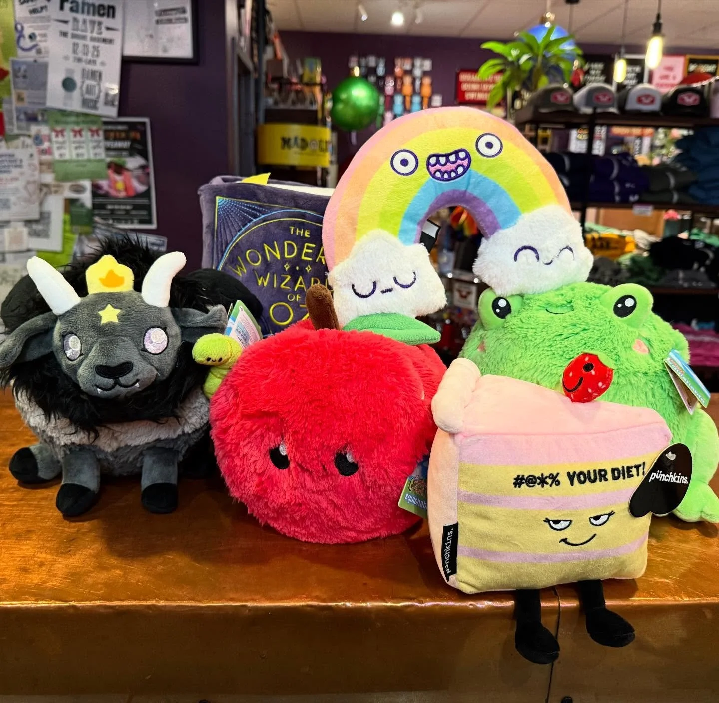 🚨This weekend only (Friday- Sunday), all plush is 20% off!! Great time to stock up on gifts or get yourself a lil friend! 💕 #flyingmboise #flyingm #downtownboise