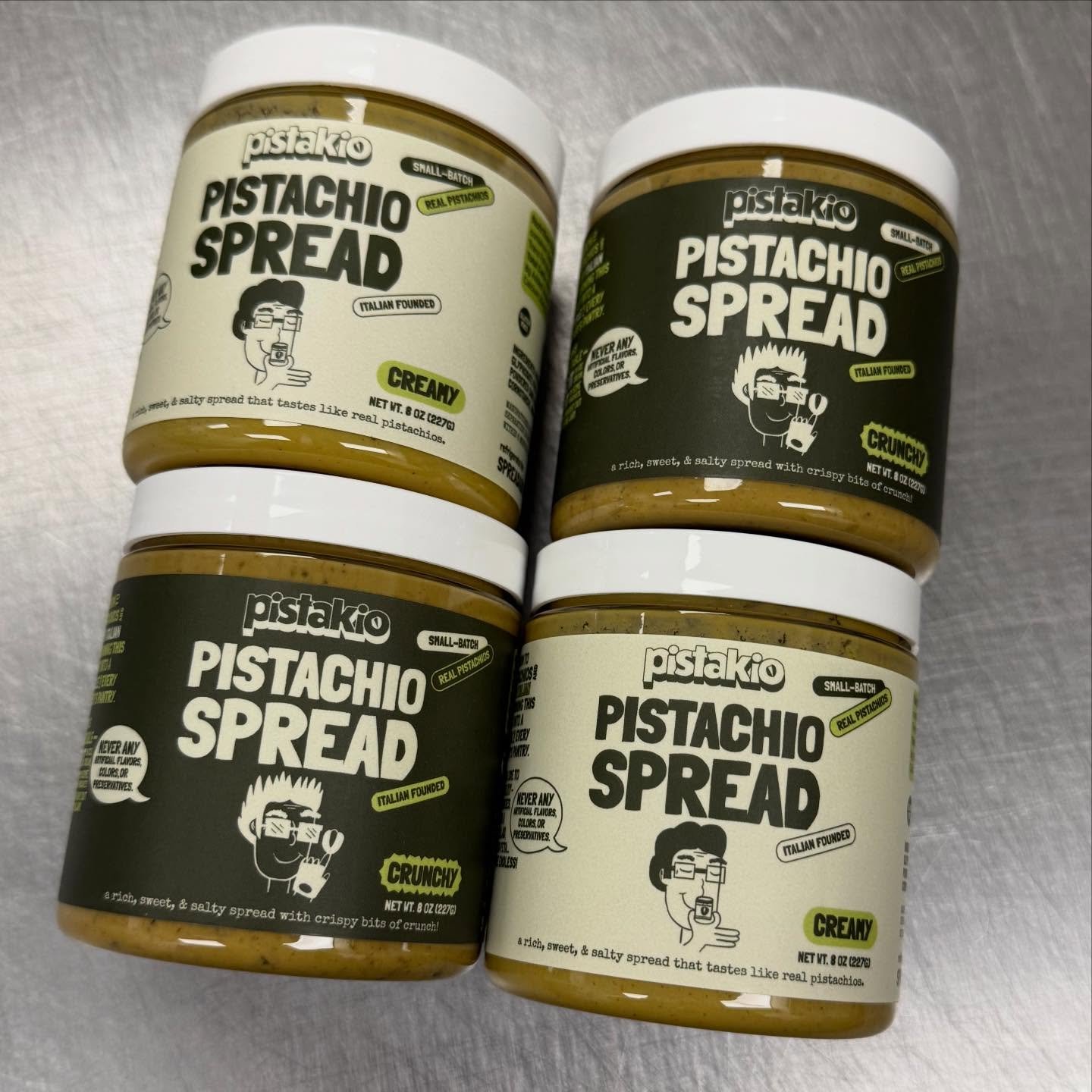 New in the Shop- @eatpistakio  Pistachio Spread! Perfect to drizzle over ice cream, dip fruit in, pair with cheese- so many uses! Made in Portland, OR.! Perfect sticking stuffer or host gift! 🎄 #flyingm #flyingmboise #downtownboise