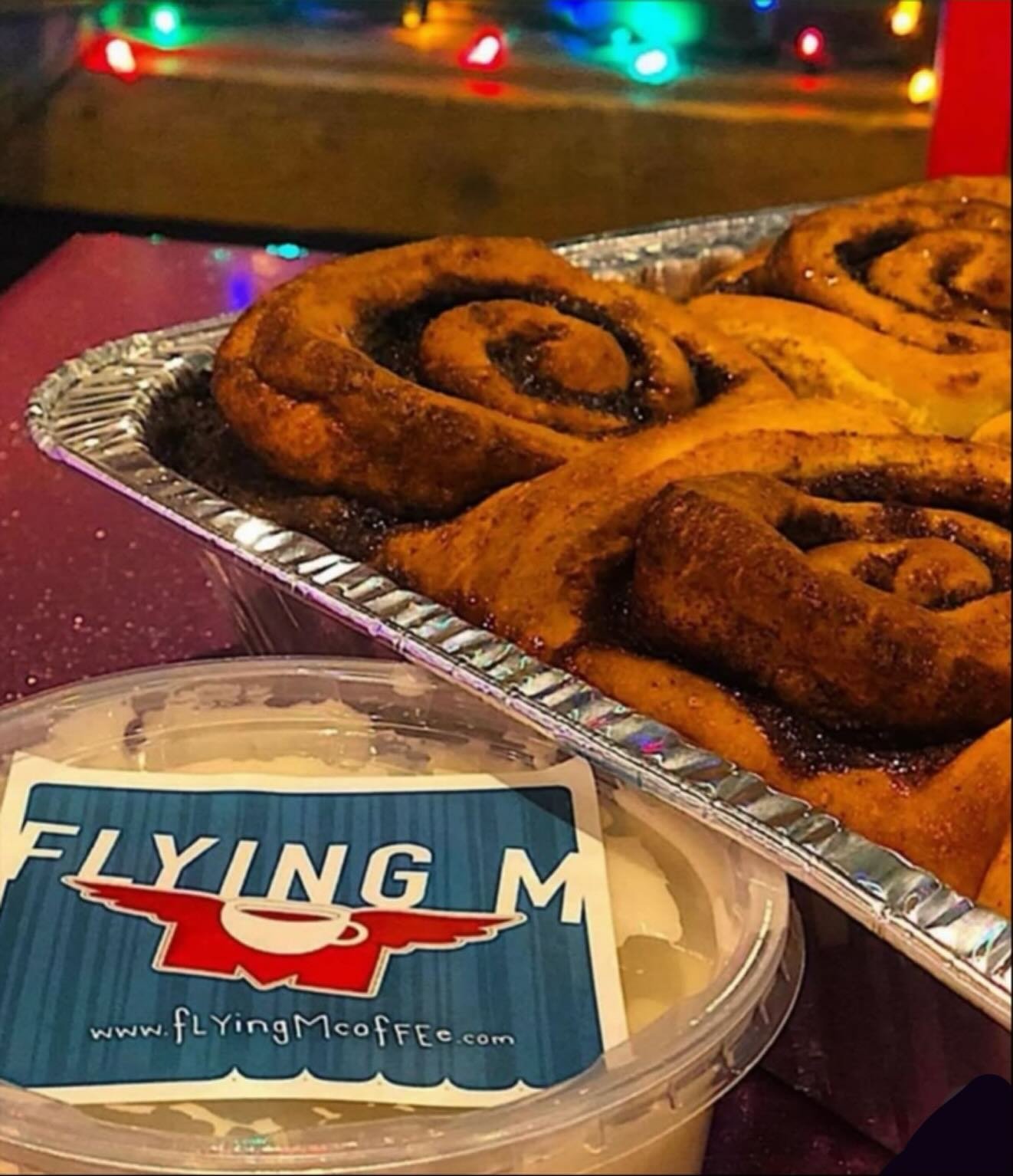 Cinnamon Roll kit pre-orders are open! You get 6 giant house made Cinnamon Rolls and a container of our delicious icing for $23.95! Easy to pop in your oven and heat up! Order at any register or over the phone until Monday, Dec. 22 at 10pm! Cinnamon 