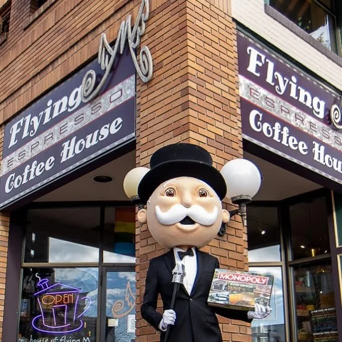 🚨 Just a warning- we officially only have 12 Boise Edition Monopoly games left! Once they are gone we won&rsquo;t be getting more!! Great gift! 🎄 #flyingm #flyingmboise #downtownboise