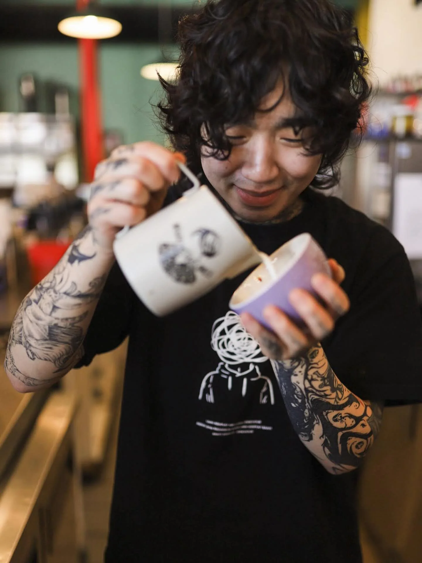 @aaronjtran there&rsquo;s so many things to be grateful for about you! Thanks for sharing your passion for coffee with us, making us laugh with your off the wall humor, pouring thousands of beautiful lattes, showing up for many early mornings and lat