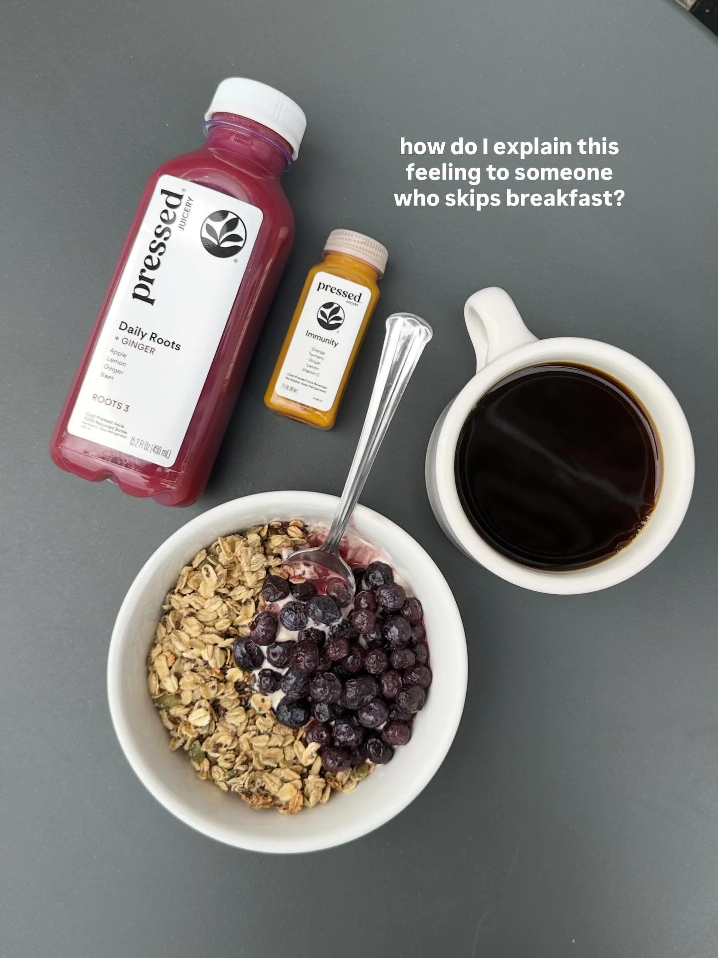 Your reminder to eat some breakfast with your coffee!
We got you covered with our daily-made pastries, burritos, fritatas, quiche &amp; yogurt bowls 🤤

🍓🥚🥐🌯☕️🍌🥮

#coffee #breakfast #trending #trend #bakery