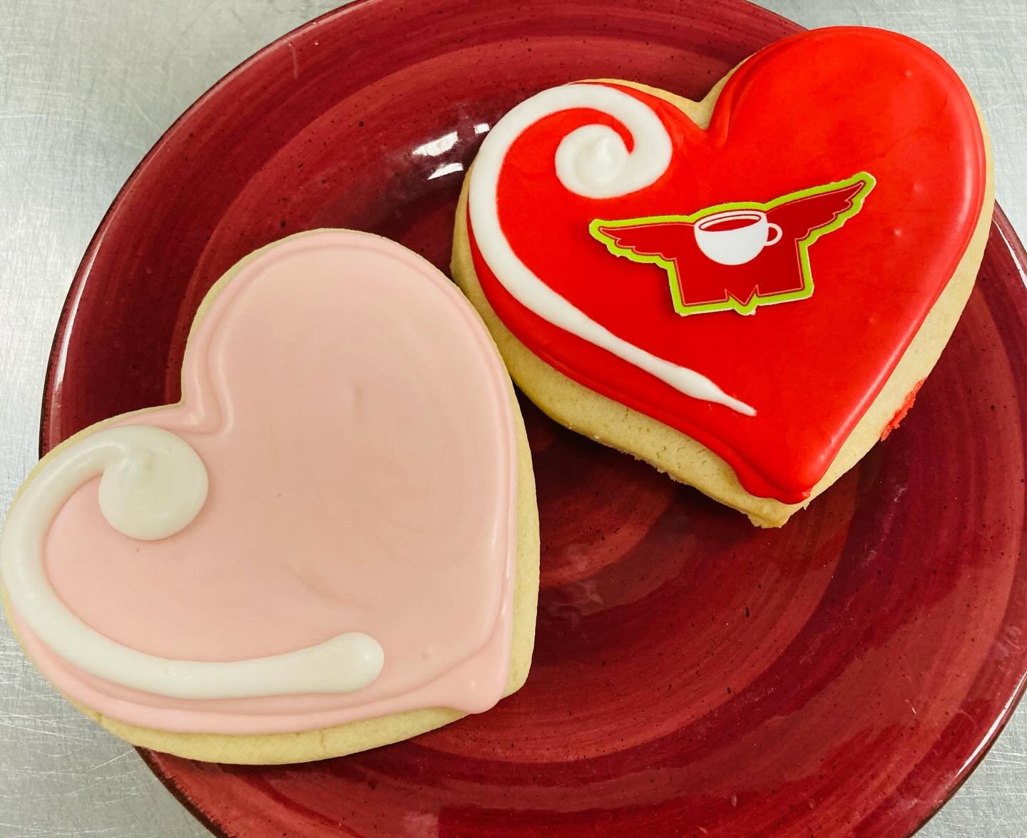 Sugar Cookie Friday! 💘 #flyingmboise #flyingm #downtownboise