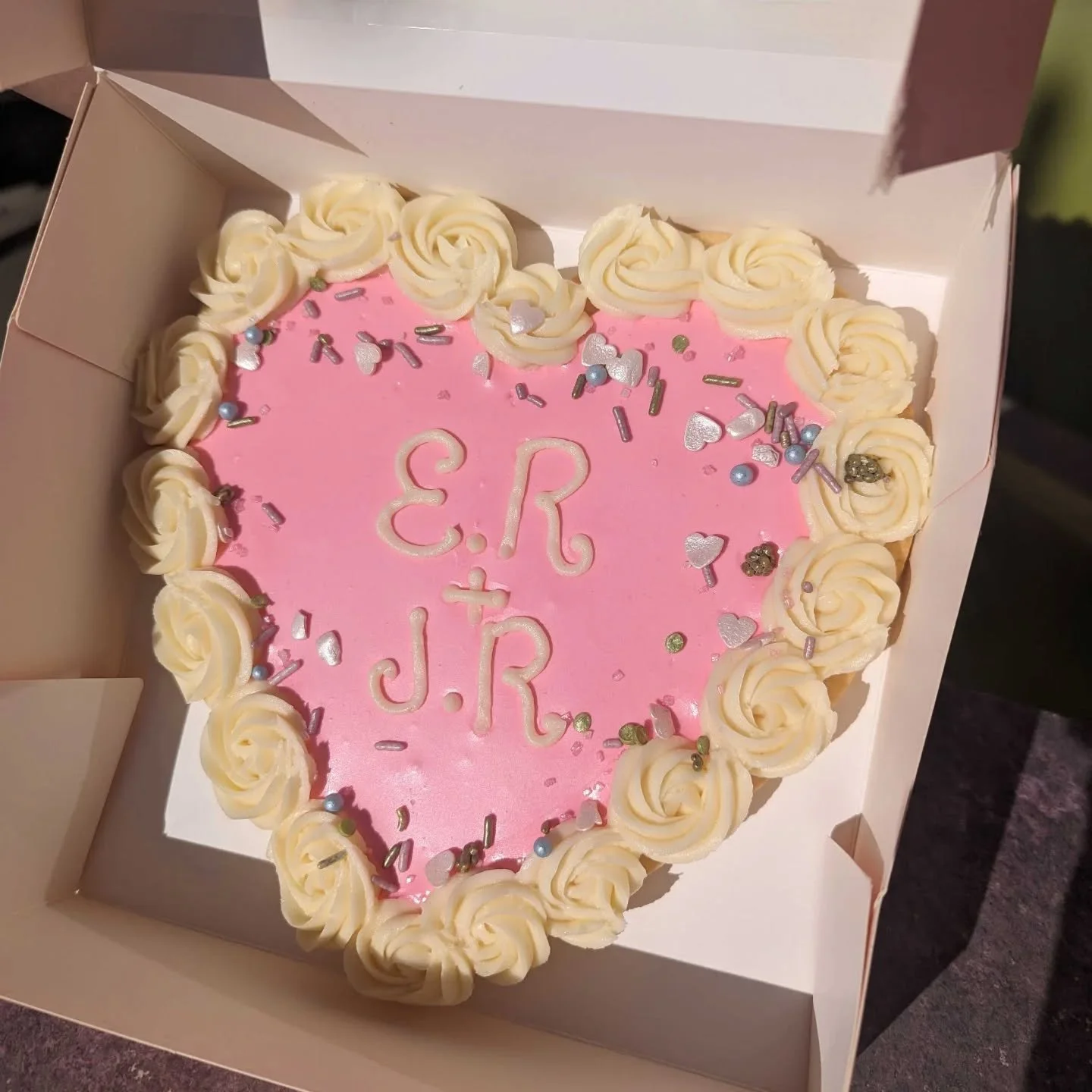 ❤️ Valentine's Day Custom Sugar Cookie (Preorders Open!) ❤️

$14.95

Preorder a Valentine's Day Sugar cookie with you and your sweetheart's initials! Your order will include an 8 inch sugar cookie decorated with royal icing in the initials of your ch