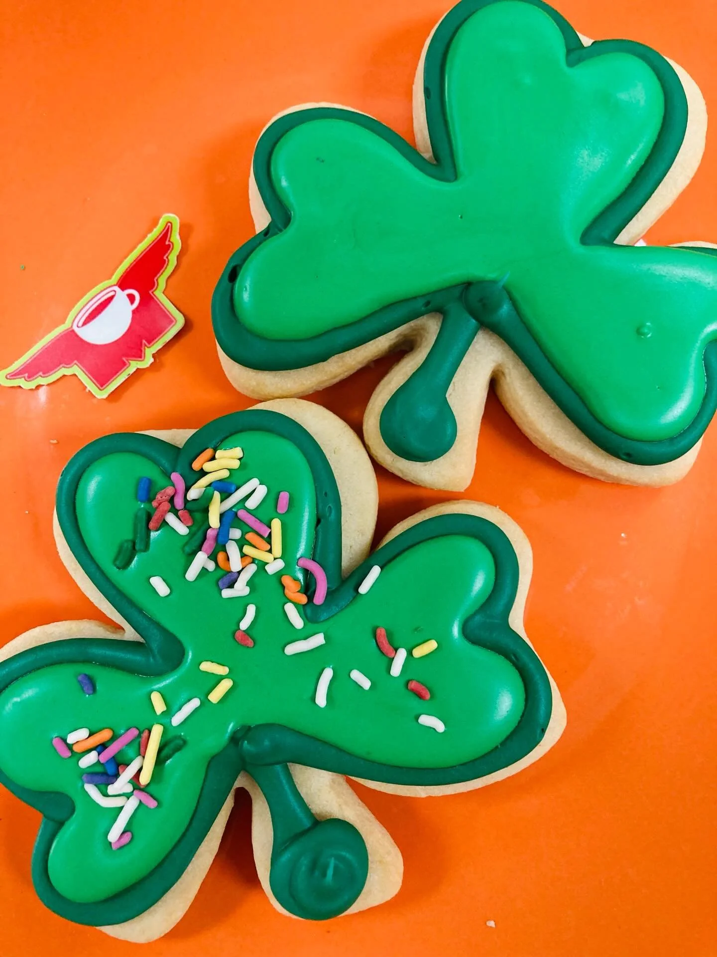 Shamrocks are in the case now! ☘️ #flyingmboise #downtownboise