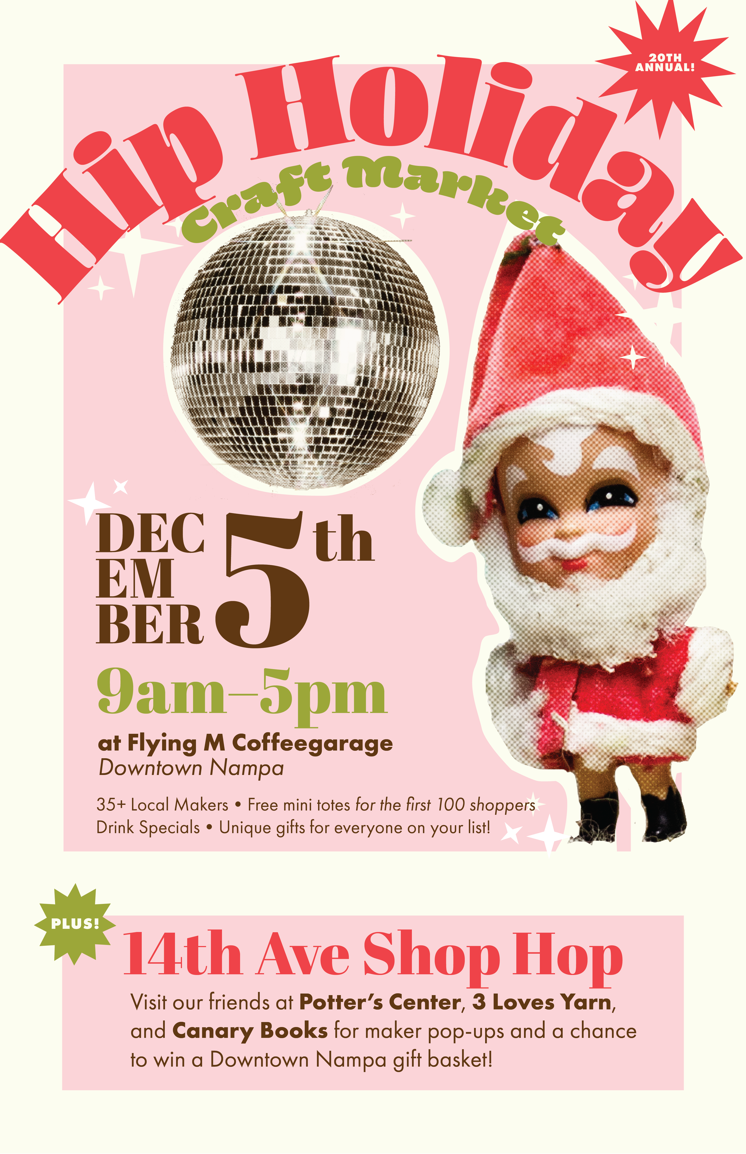 20th Annual Hip Holiday Craft Market! 