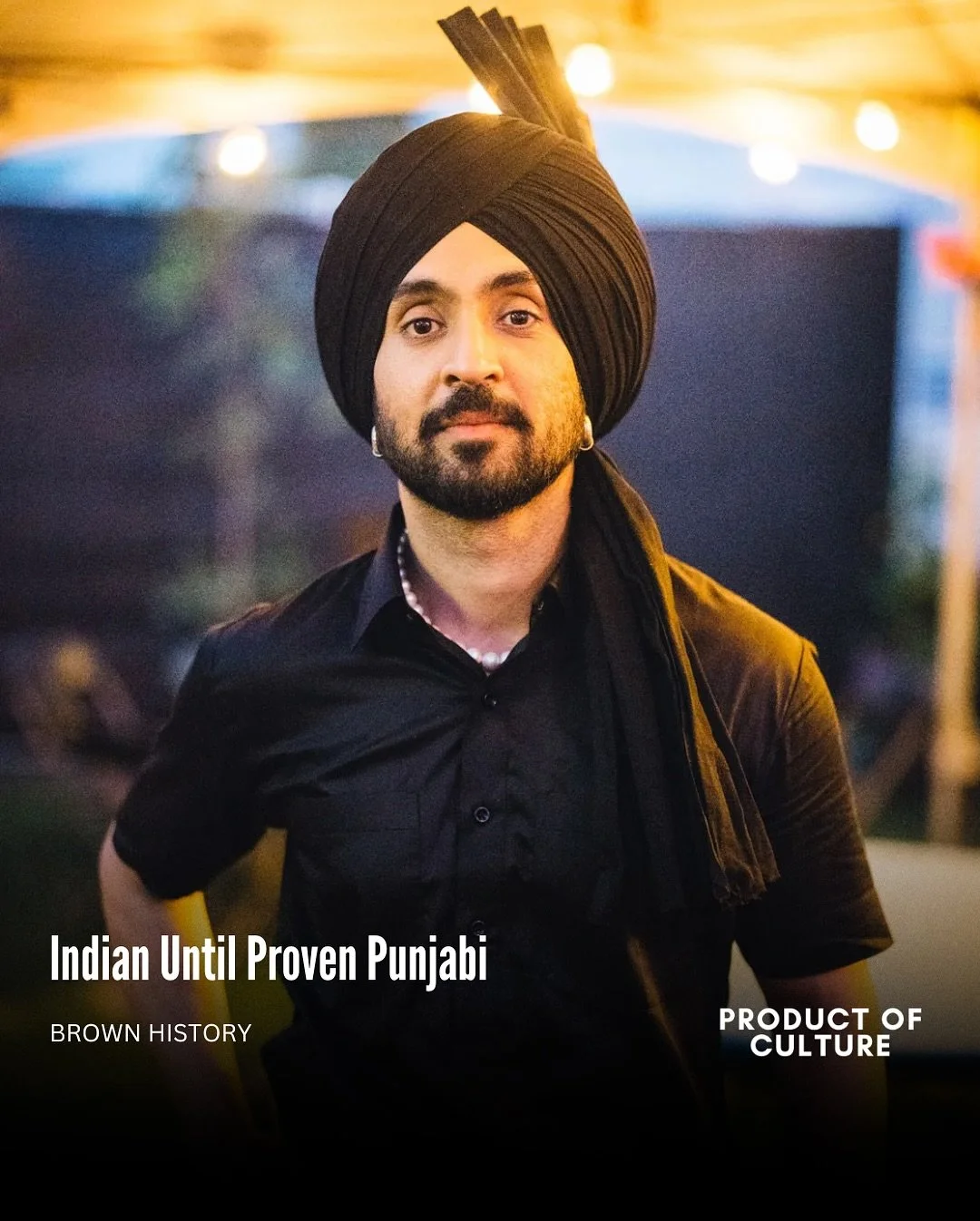 Handpicked just for you! Swipe through to see the Brown culture highlights curated by us, #productofculture, for you. Tap the links in our stories to learn more!

✨Indian Until Proven Punjabi | @vishdhaliwal @brownhistory @diljitdosanjh @sonalisingh
