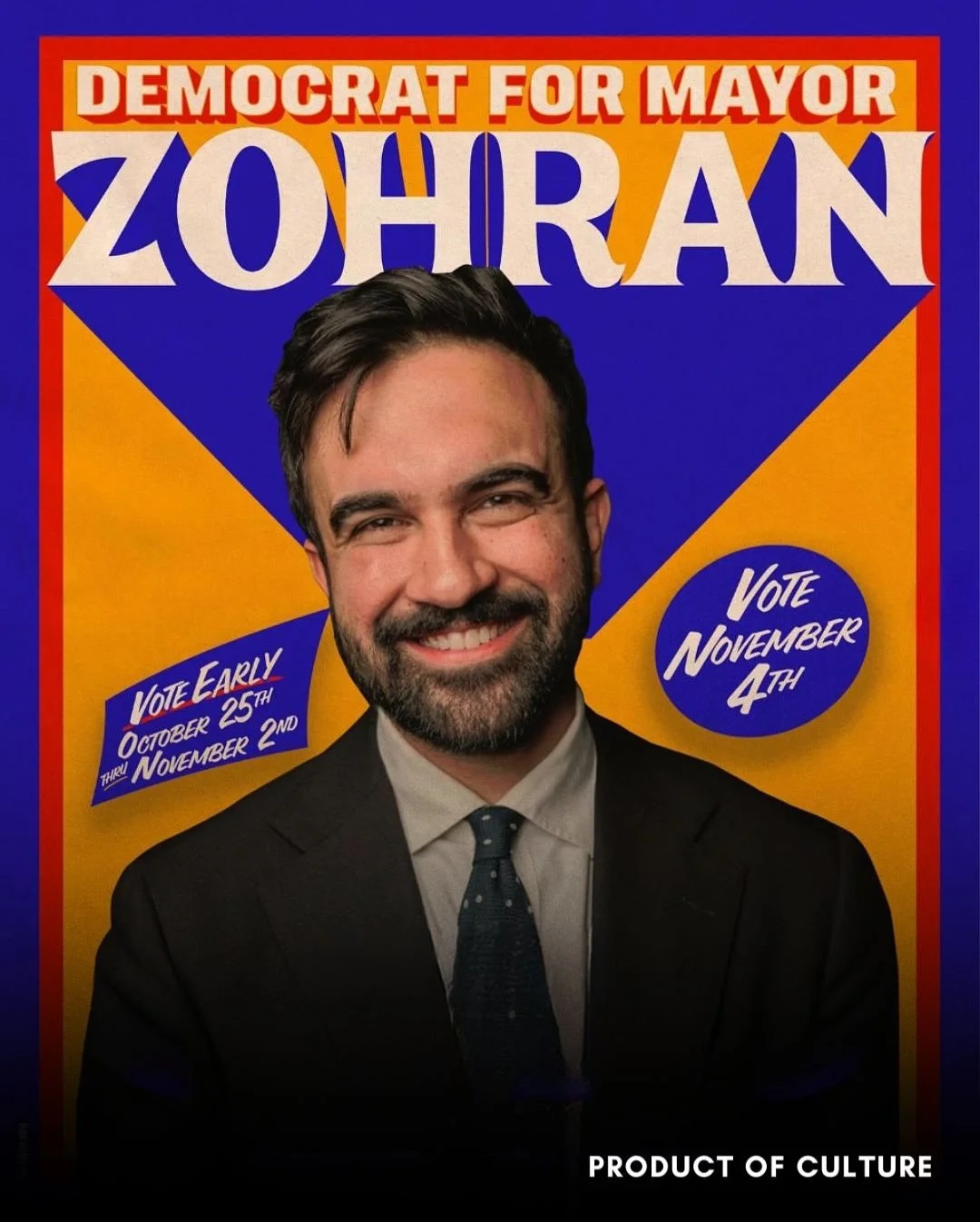Vote for @zohrankmamdani!