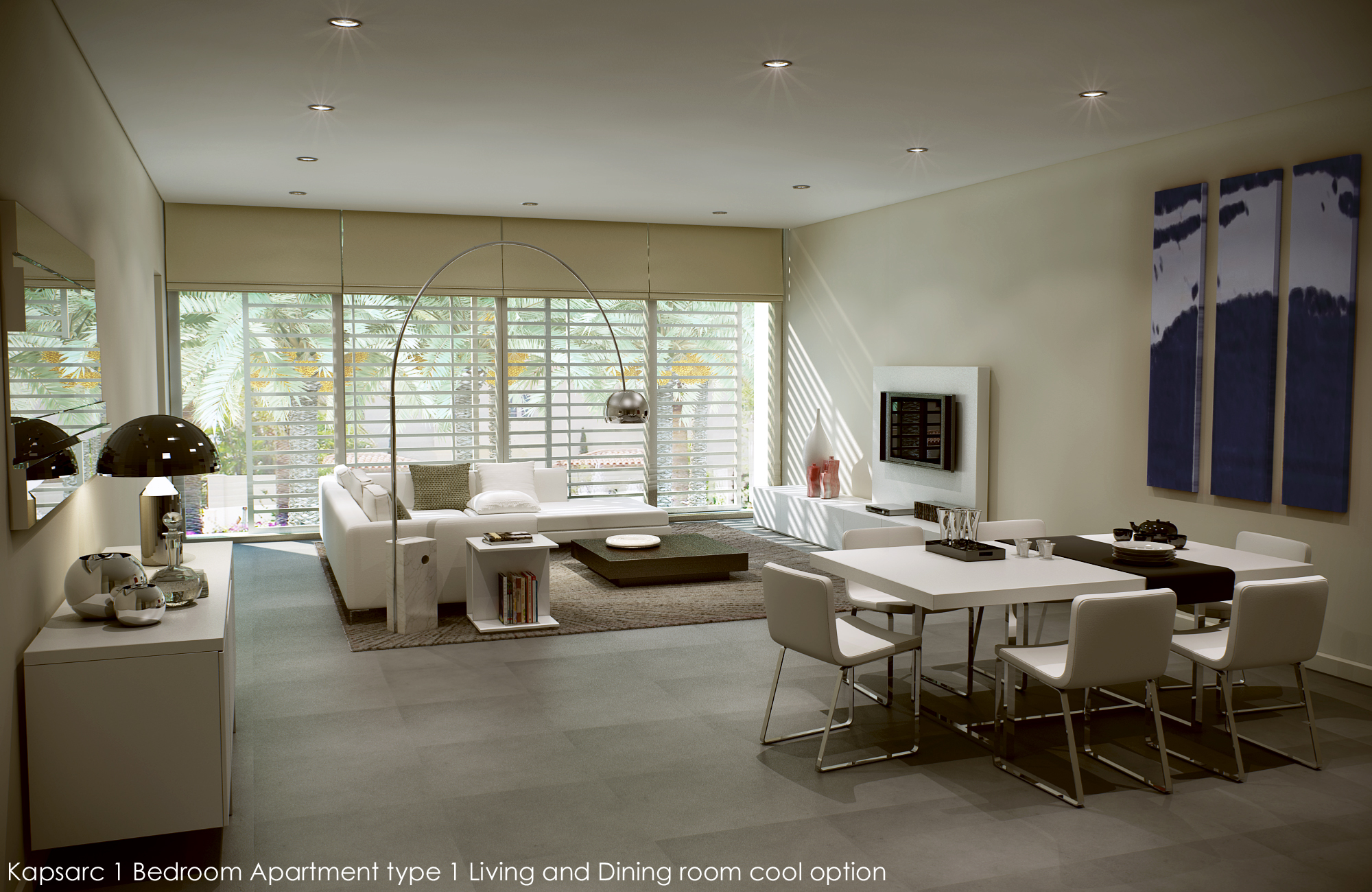 Kapsarc 1 Bedroom Apartment type 1 Living and Dining room co.jpg