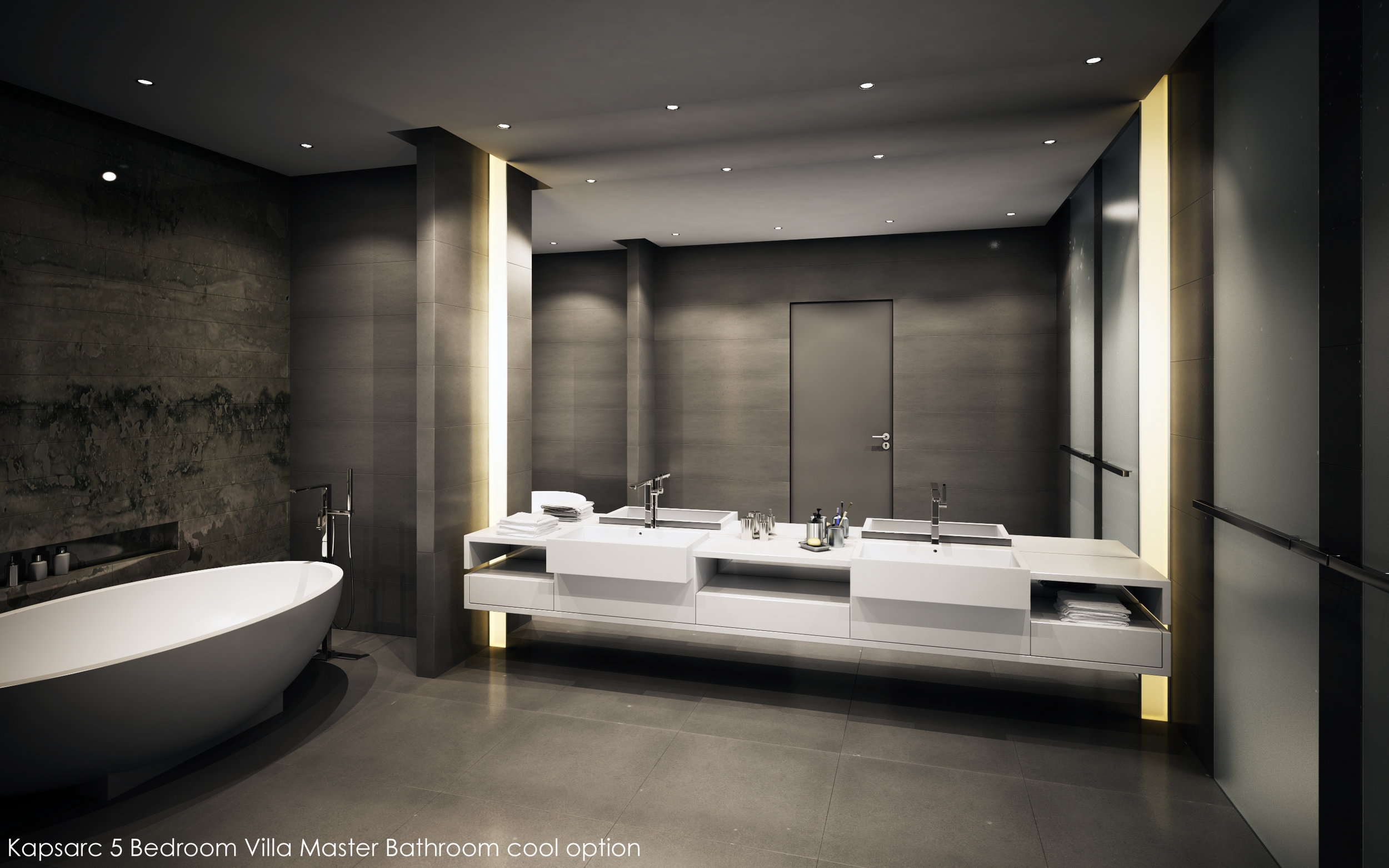 Kapsarc 5 Bedroom Villa Master Bathroom cool option.jpg