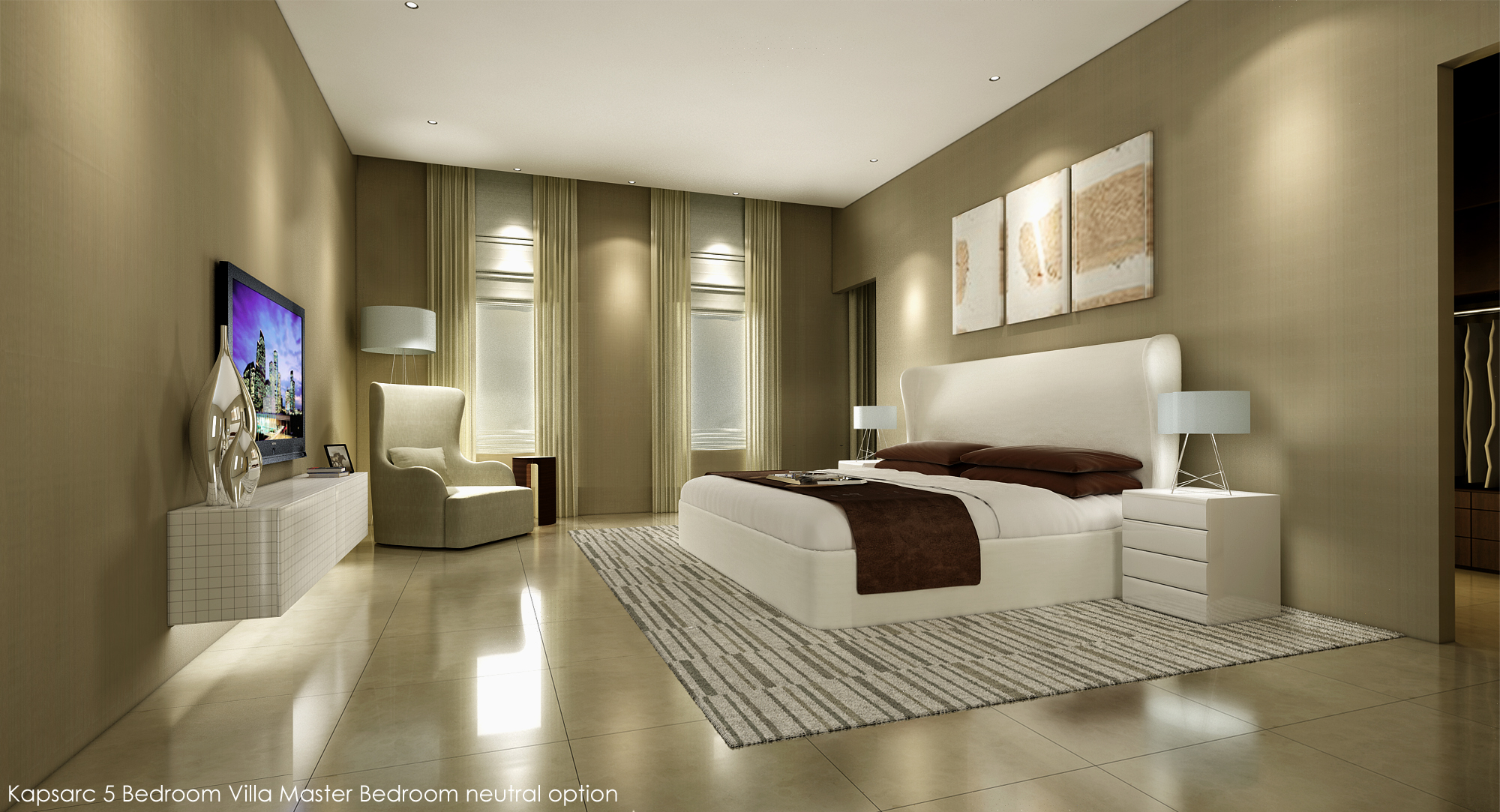 Kapsarc 5 Bedroom Villa Master Bedroom neutral option.jpg