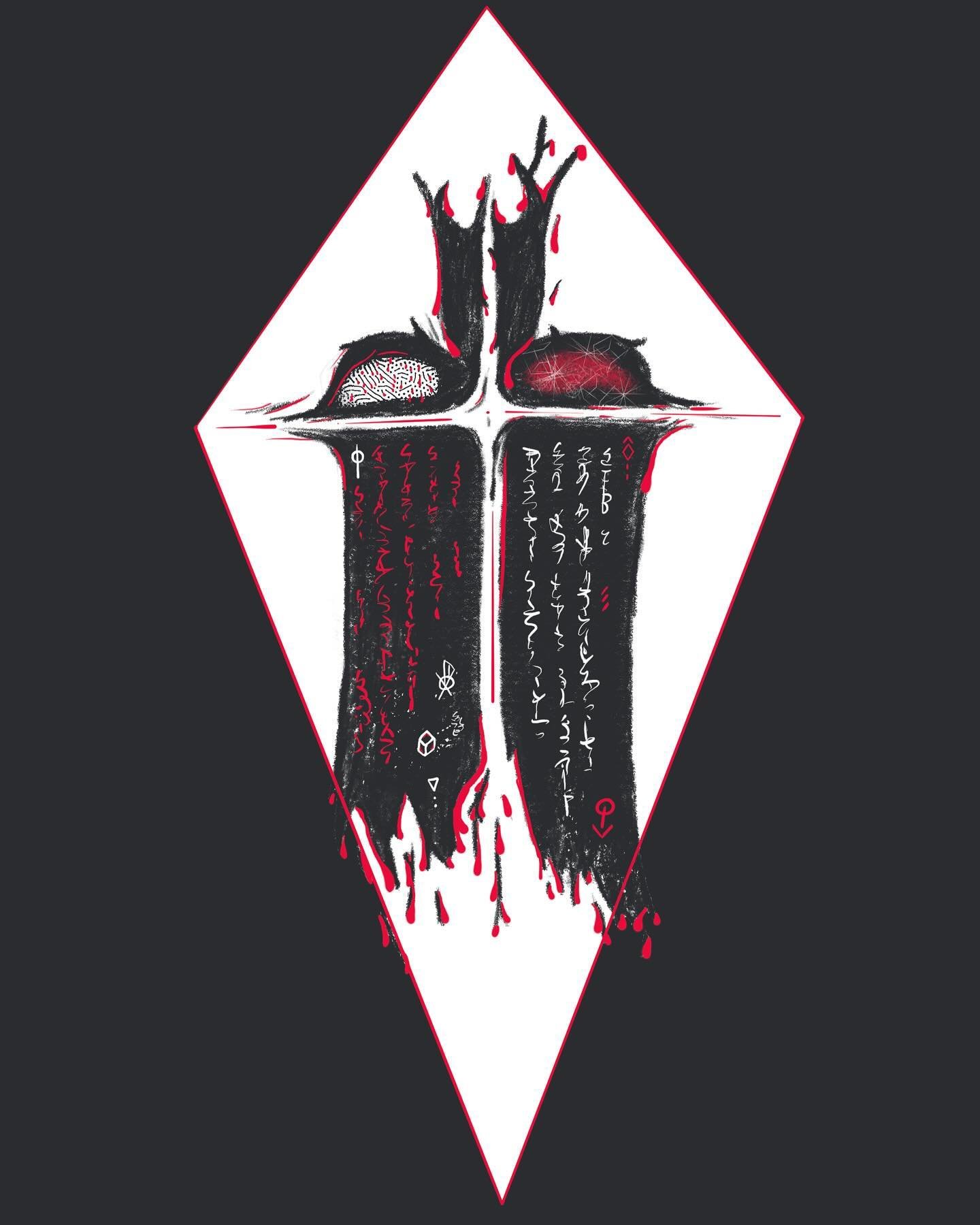 Singularity Priest
🌛🌑🌜
My latest piece of digital art.
.
.
.
#digitalart #sketch #procreate #horrorart #black #red #blackandred #norgrove #nerdjive #artist #artistsoninstagram