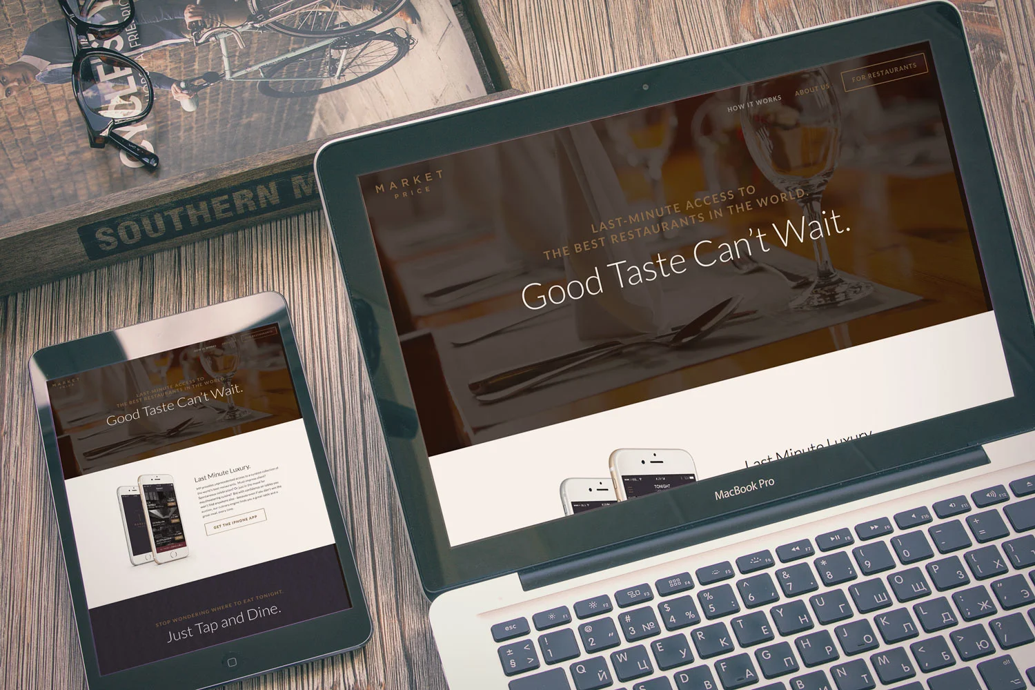 Responsive promotional website