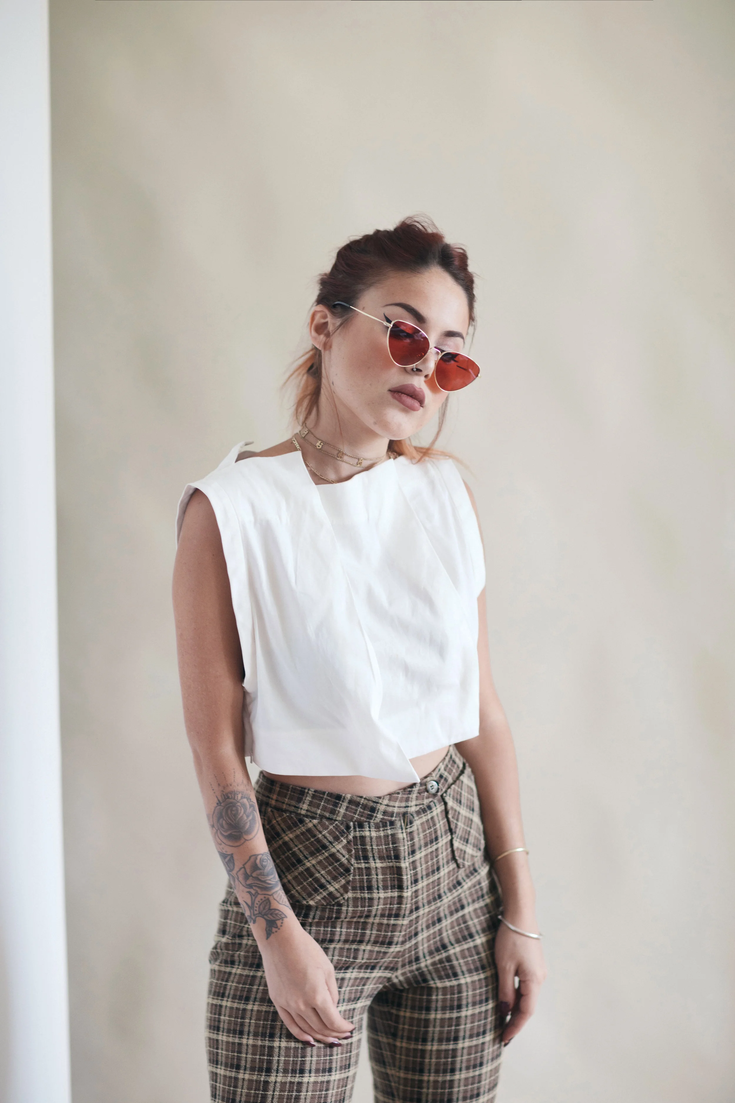 Luana wearing Gemma Top