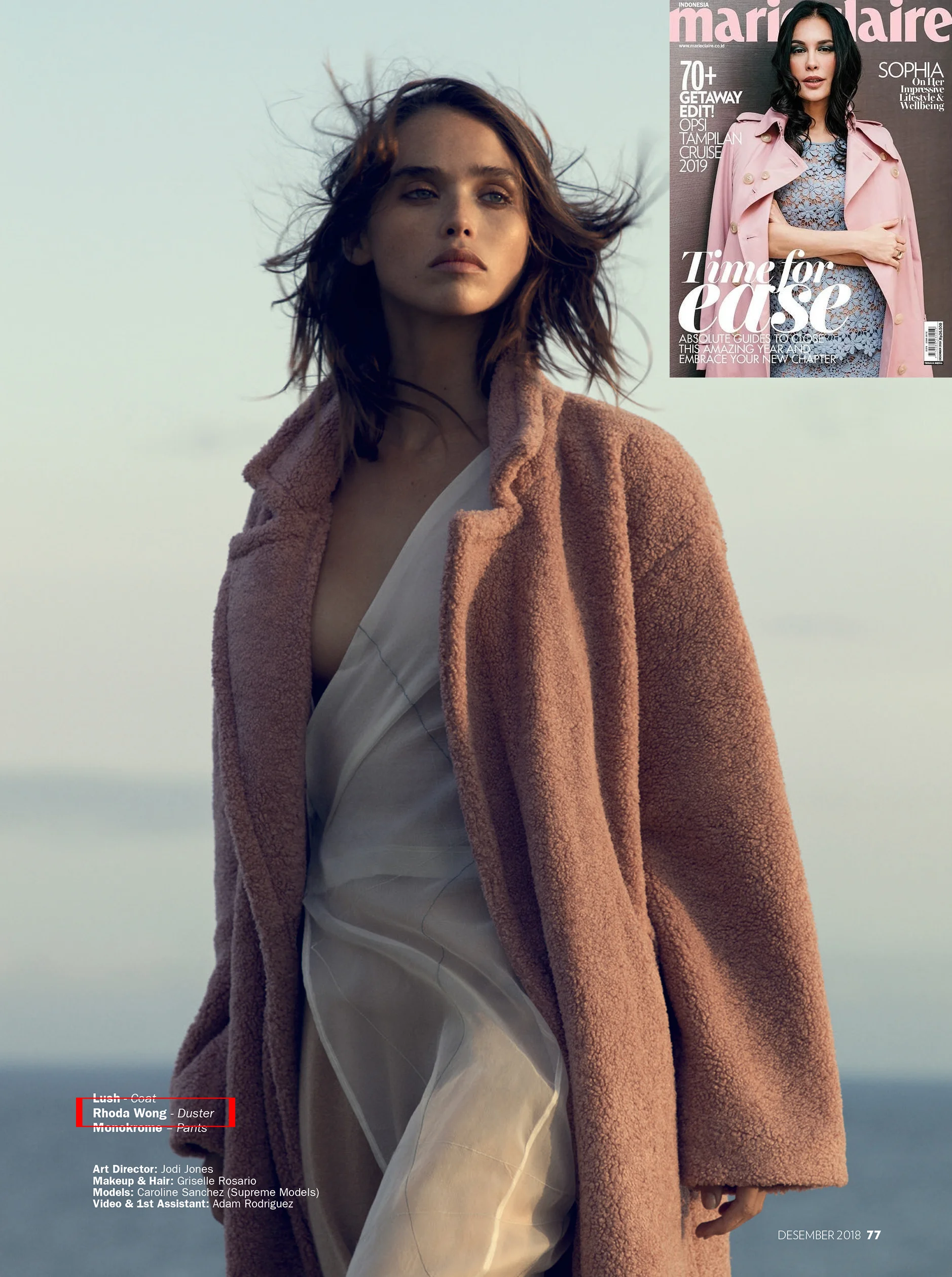 Marie Claire Indonesia 2018 / Duster & Skirt