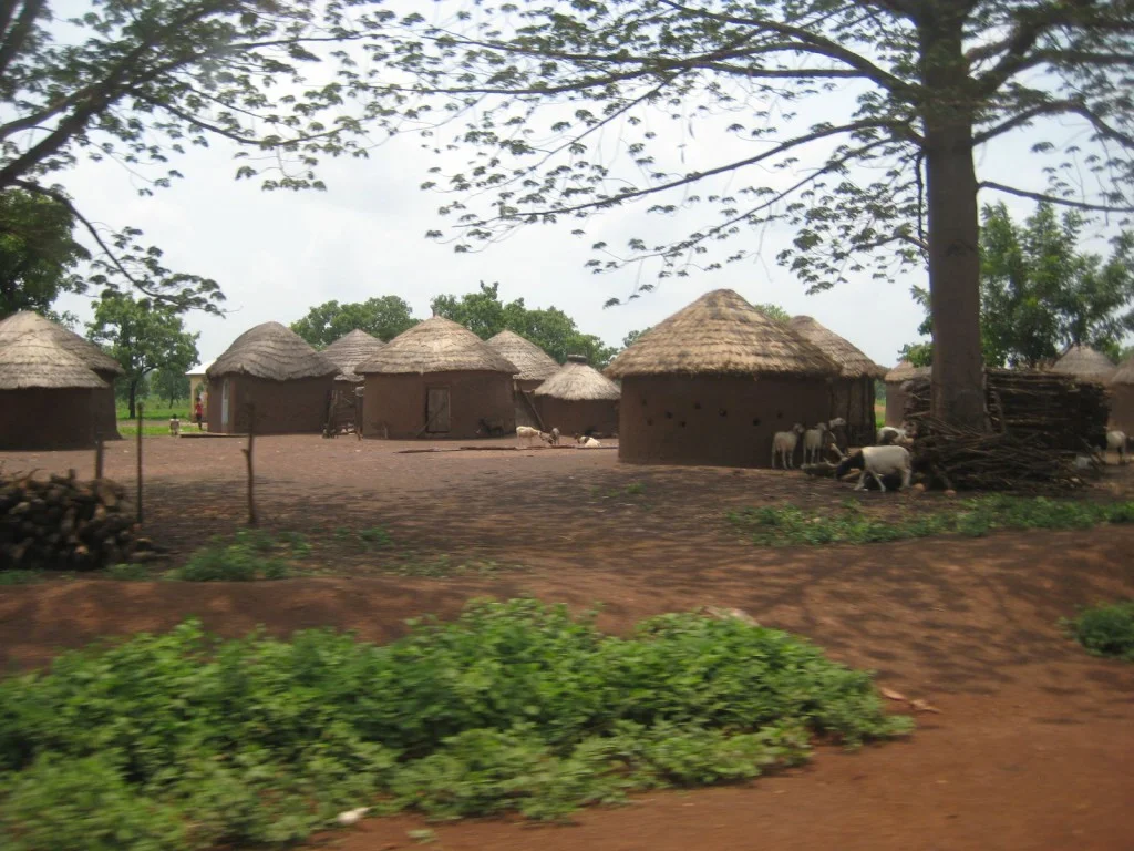 Village Along the Road to Karaga
