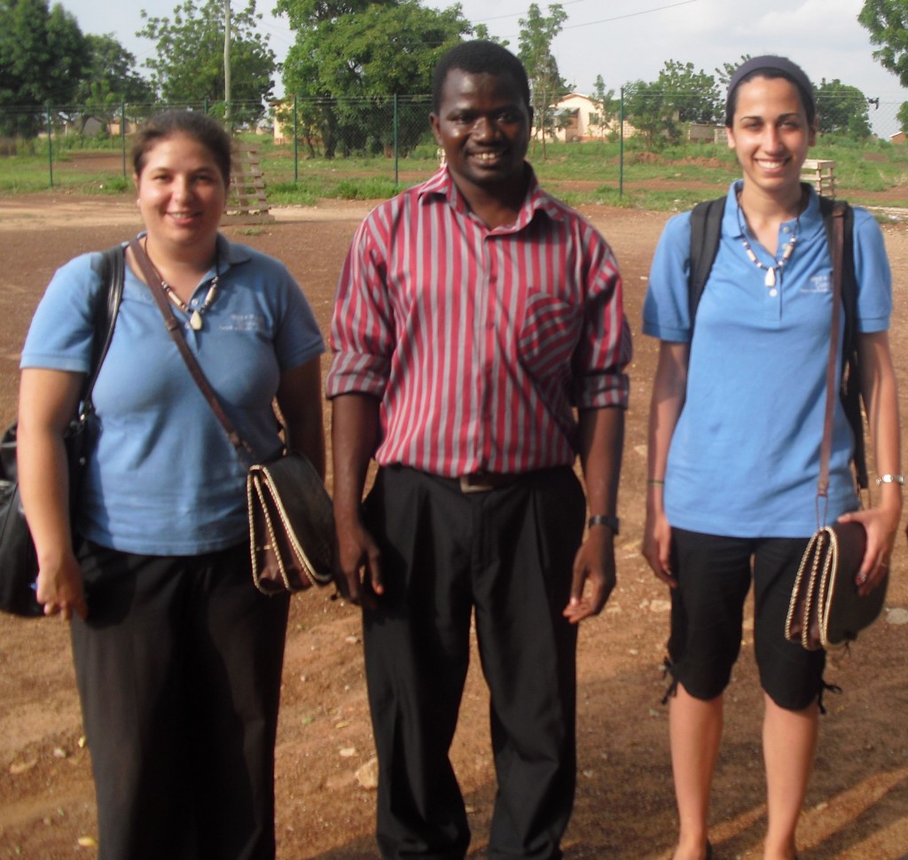 Emma, Dr. Abraham and Sonya
