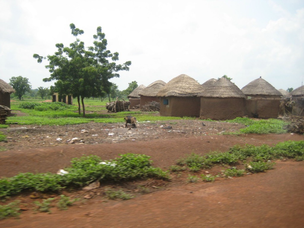 Road Leading from Tamale in the Northern Region