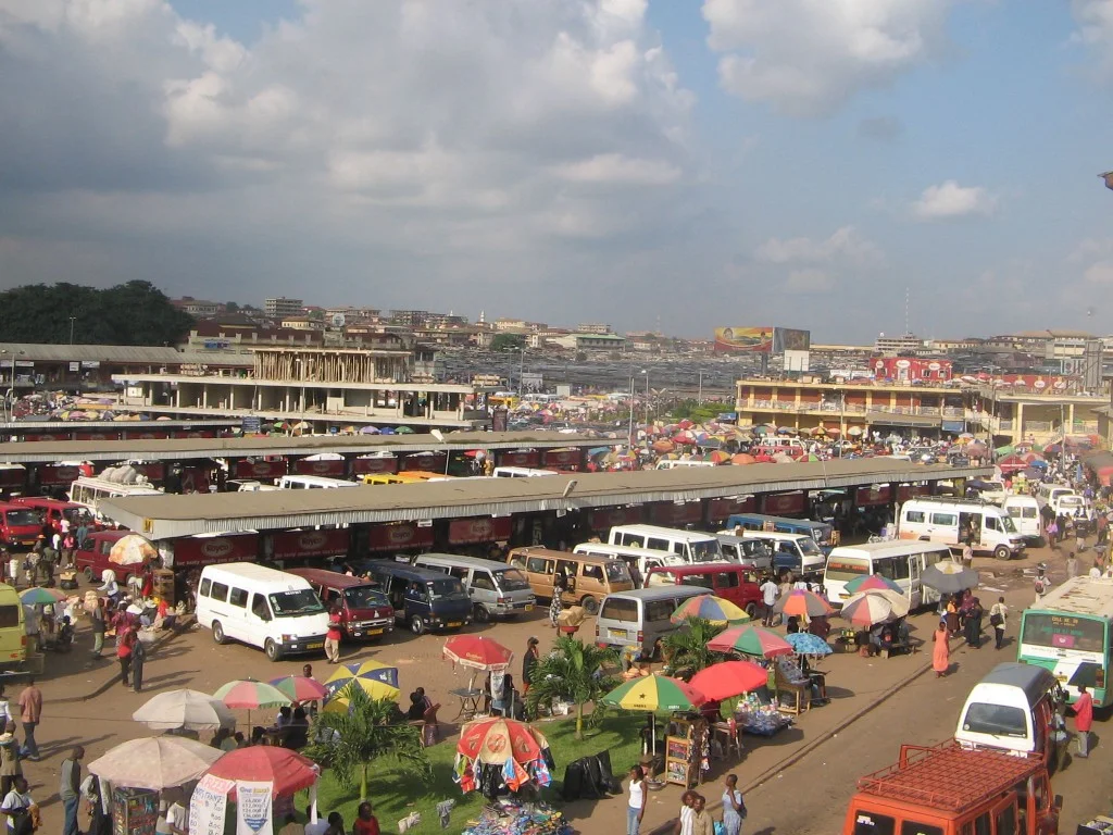 Kejetia - Transport Hub in Kumasi