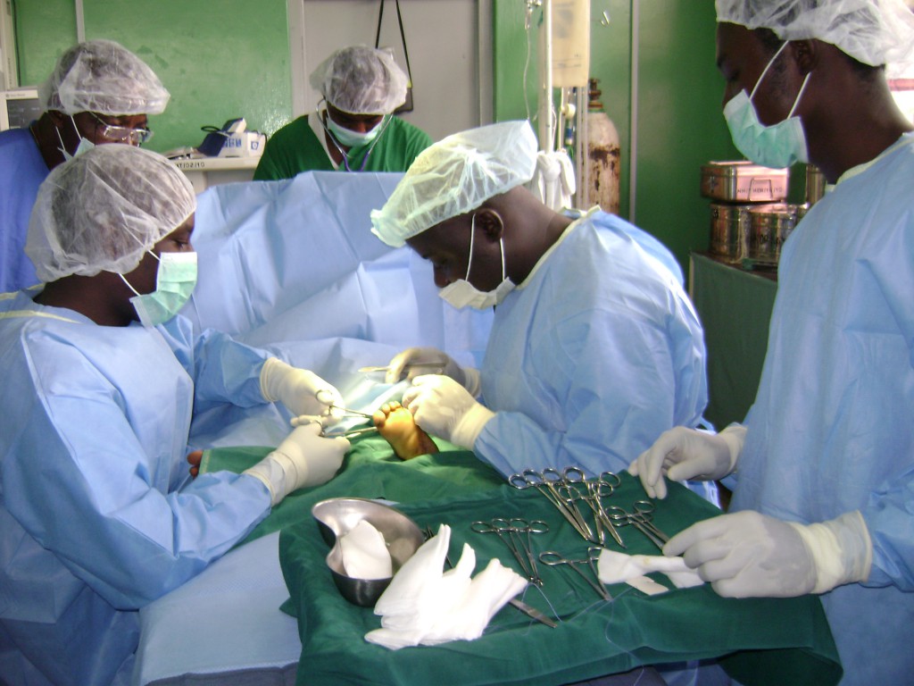 Donated Surgical Instruments Put to Immediate Use