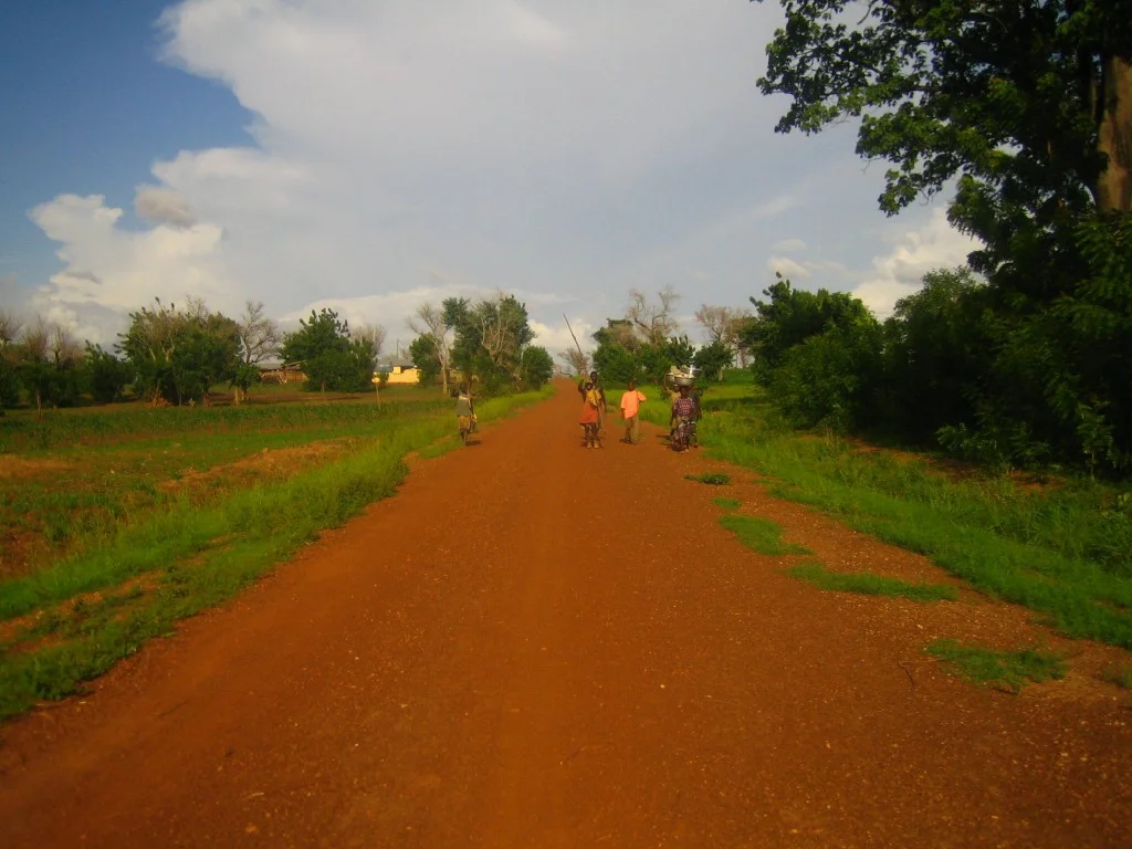 Roads Connecting Rural Communities in Northern Ghana