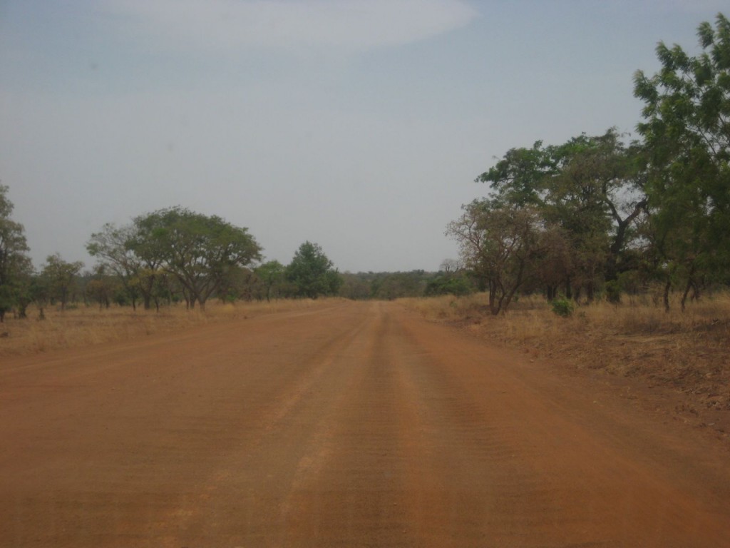 Road from Bolgatanga to Wa