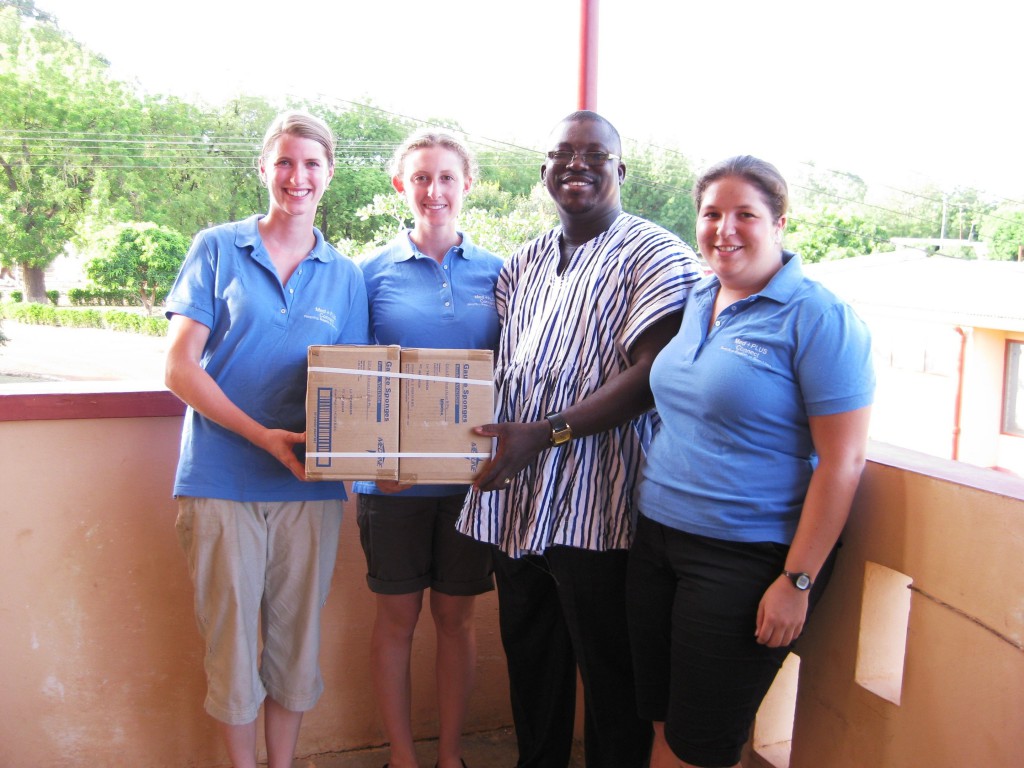 Boxes of Supplies at MedWish International