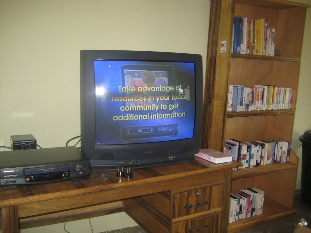 Watching Medical VHS Tapes