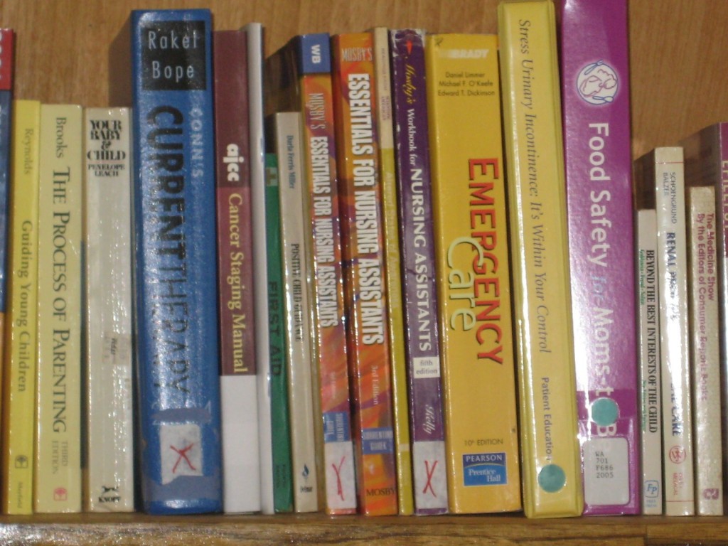 Donated Medical Books