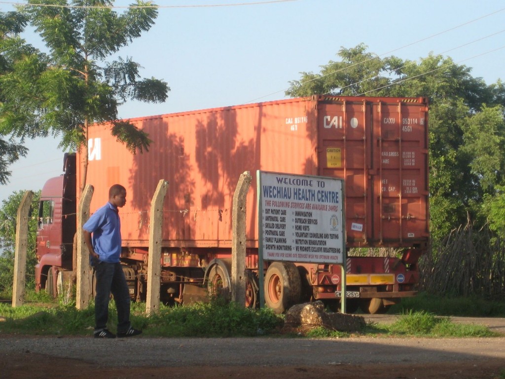 MedPLUS's Shipment Arriving at Wechiau Health Center