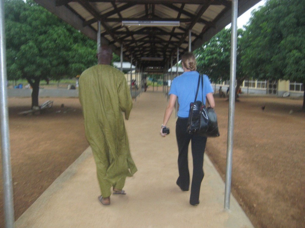 Taking a Tour of the Tumu District Hospital