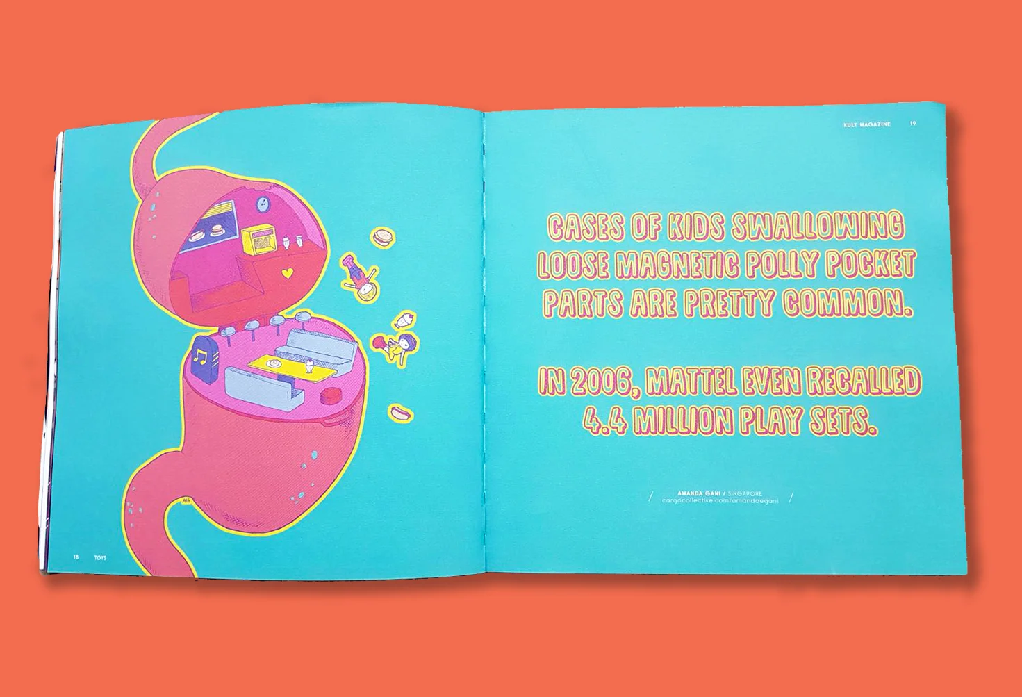 Illustration for Kult Magazine