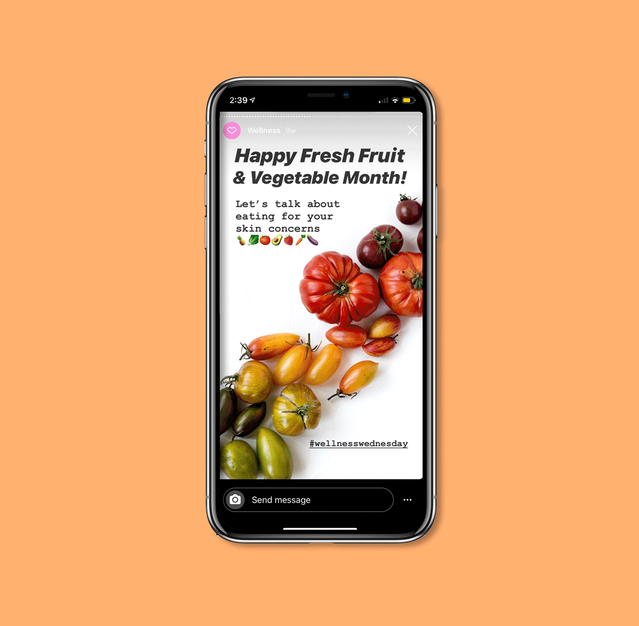 IG Story: "How To Eat For Your Skin Type"