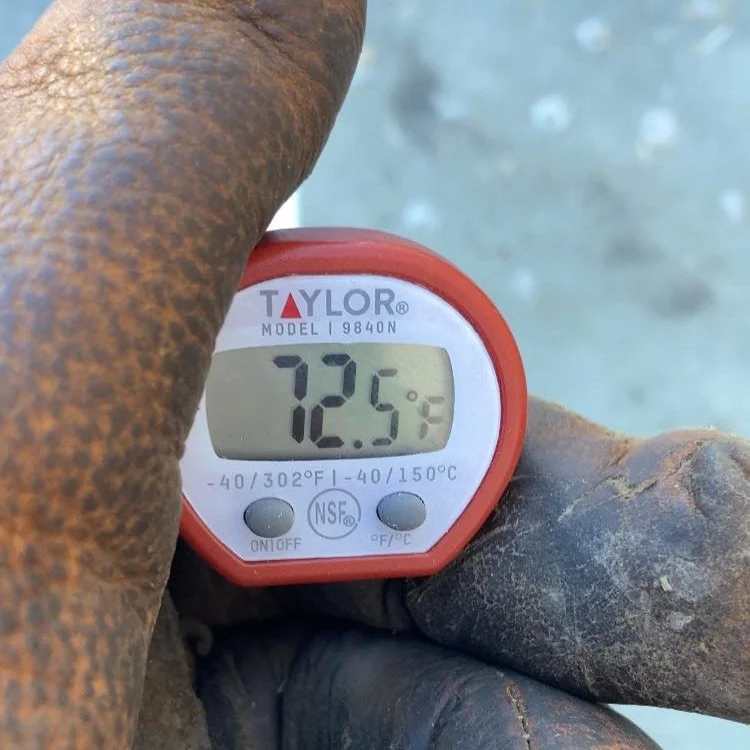 Warm Water on Cold Day