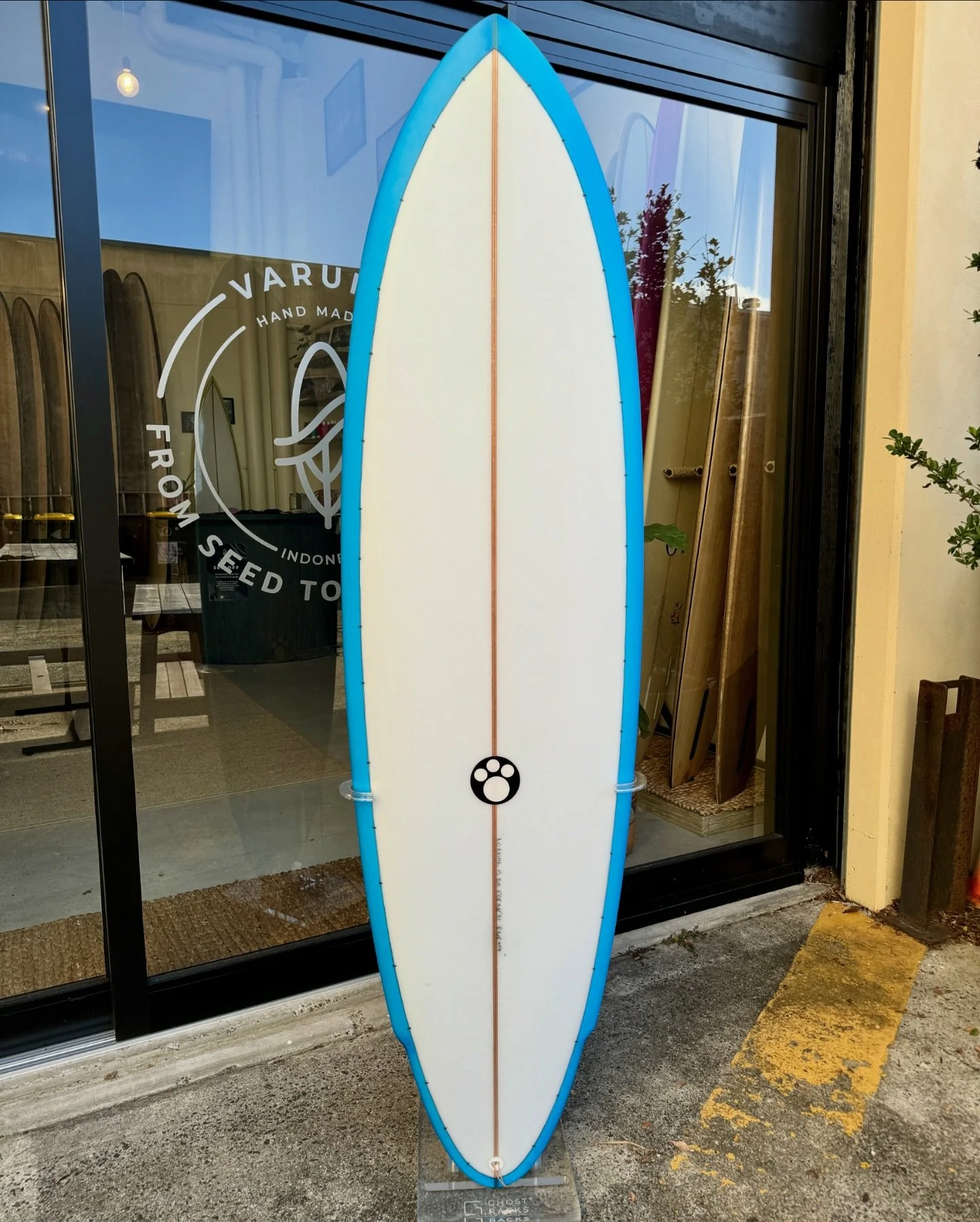 RV Shorty. 6'4" x 20" x 2 3/4" — maurice cole surfboards