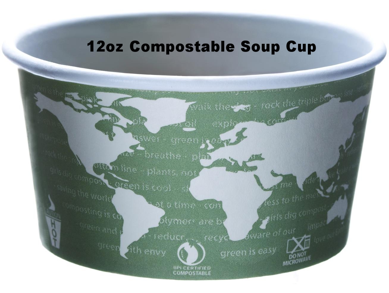 12oz Soup Cup - Compostable