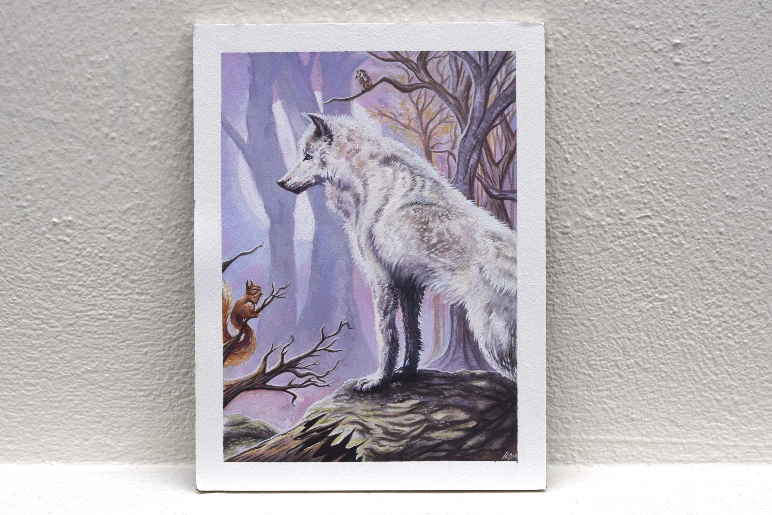 Companions On The Path - Original Painting 