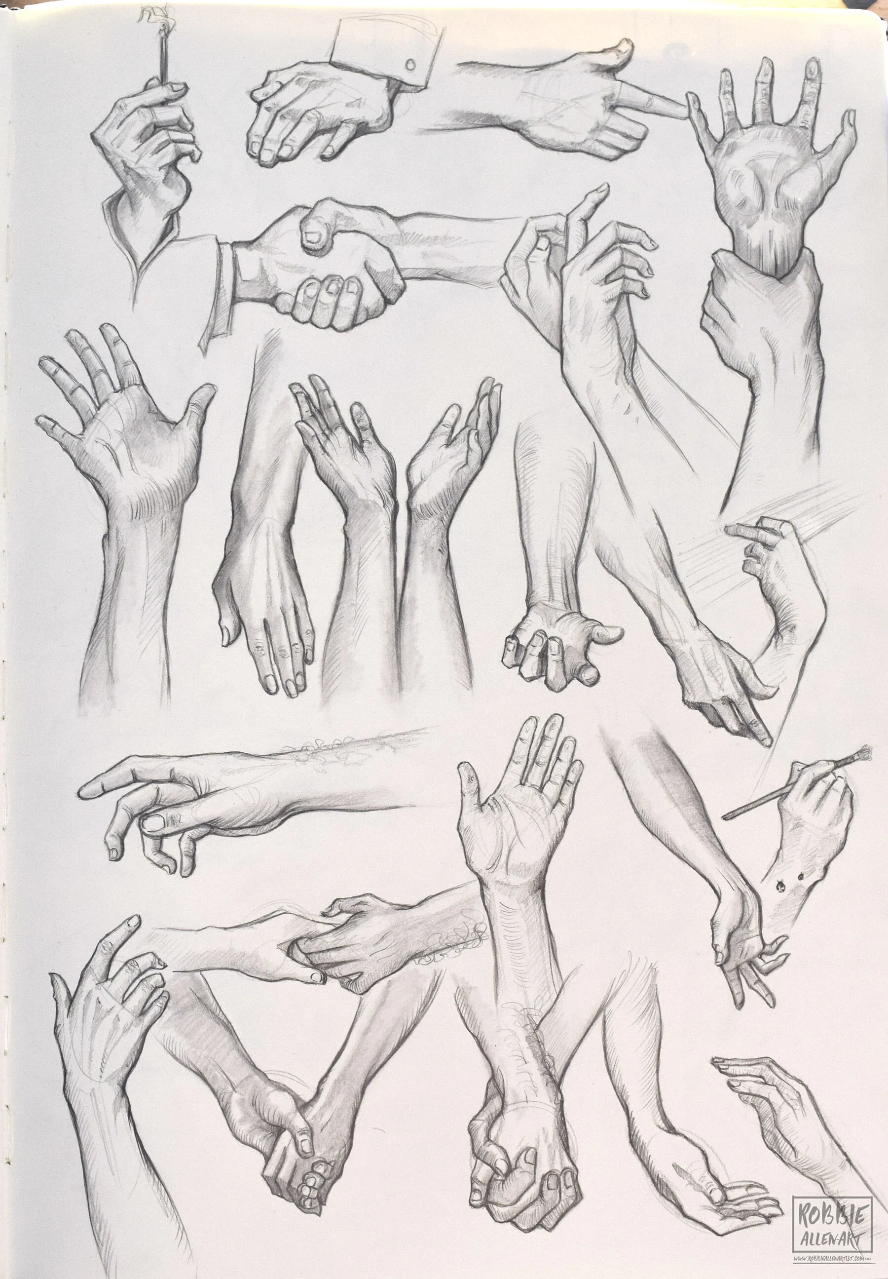 A Page of Hands